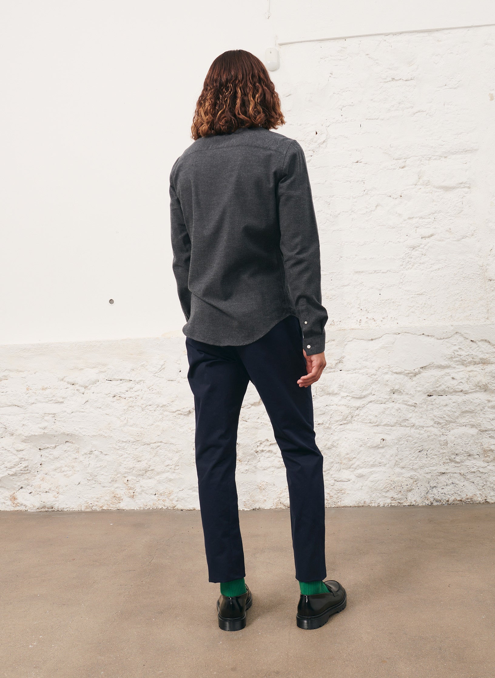 le chino slim homme marine