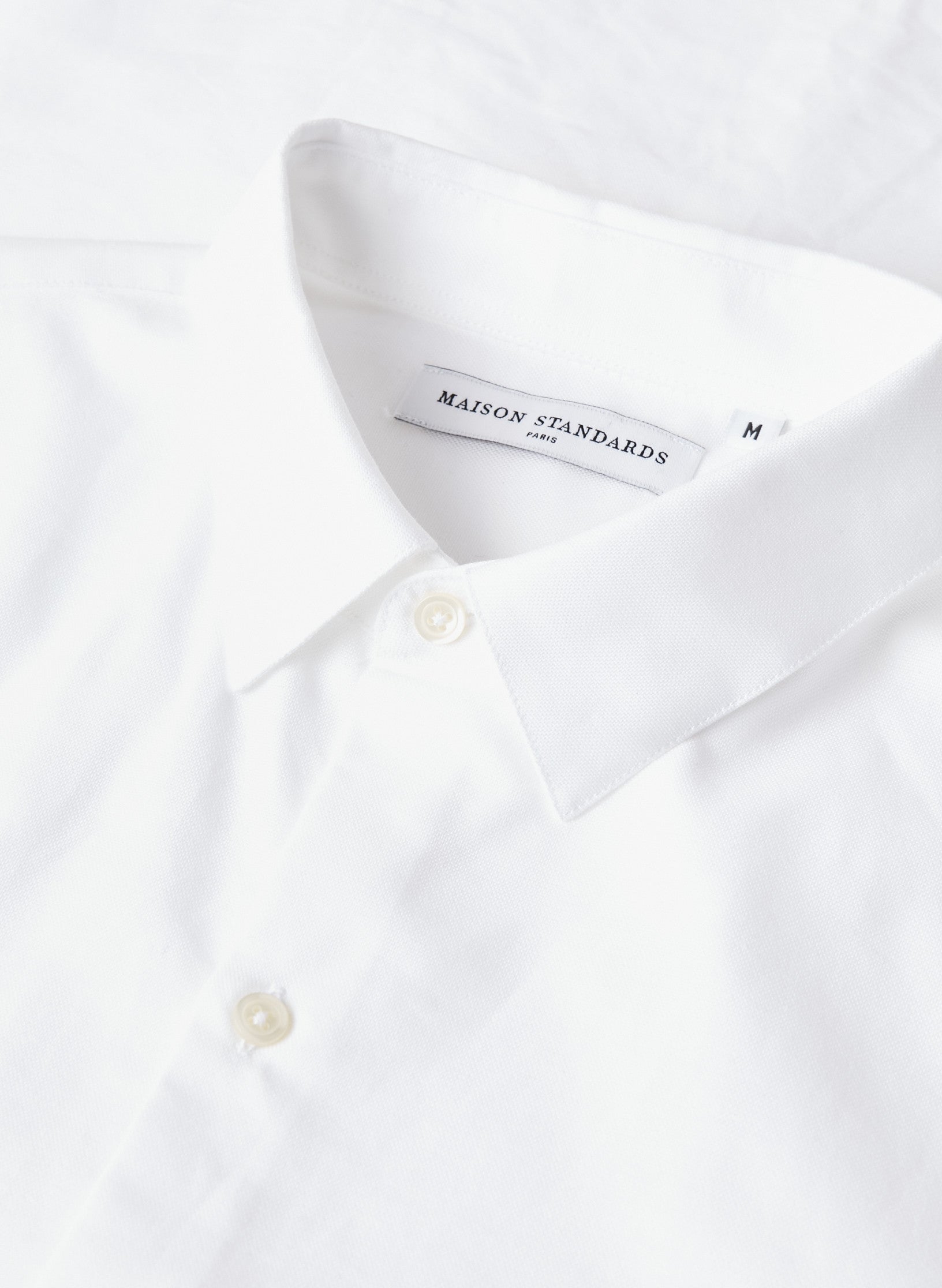 chemise oxford easycare blanche coupe regular homme