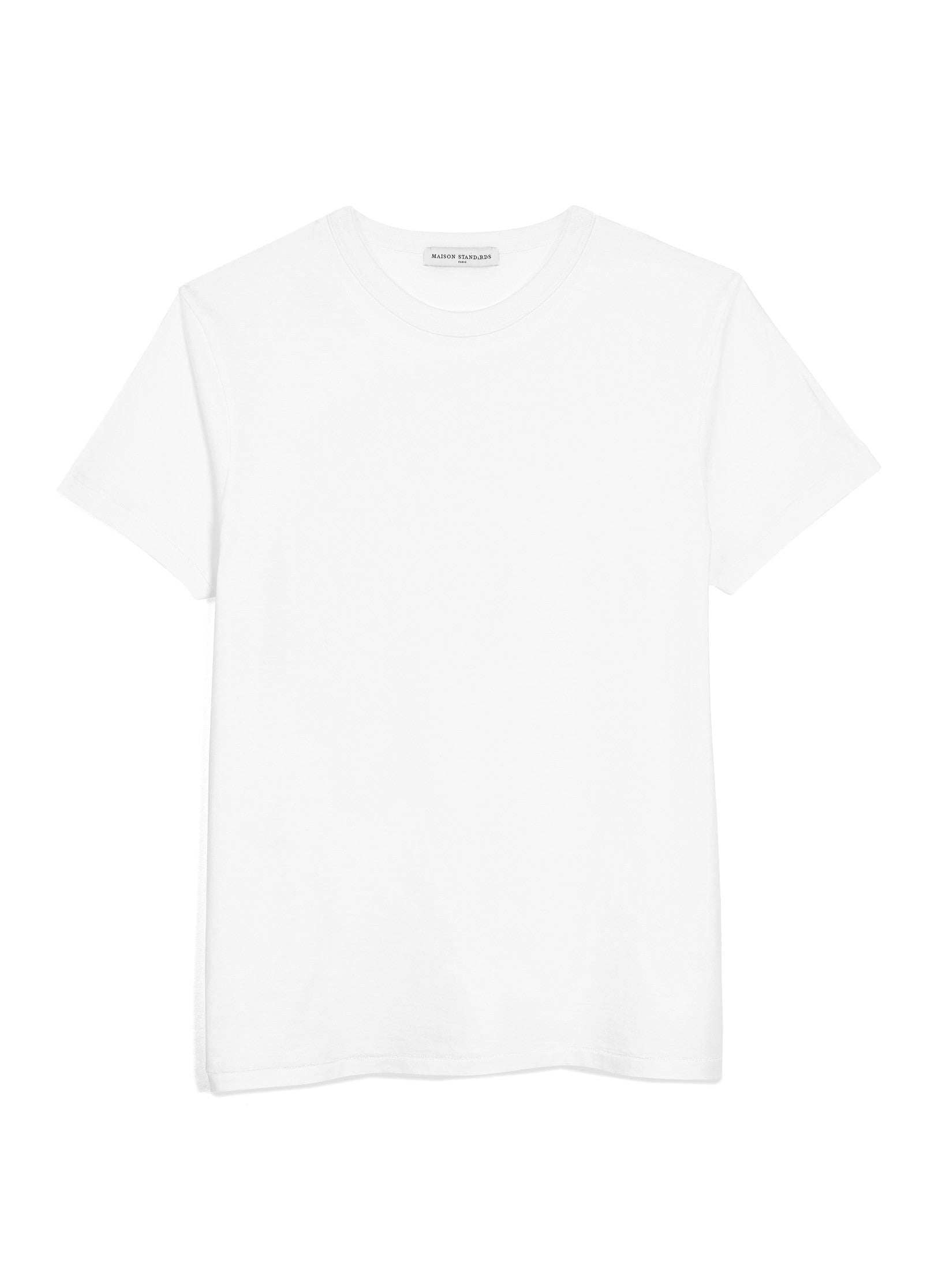 tee shirt coton organique blanc homme