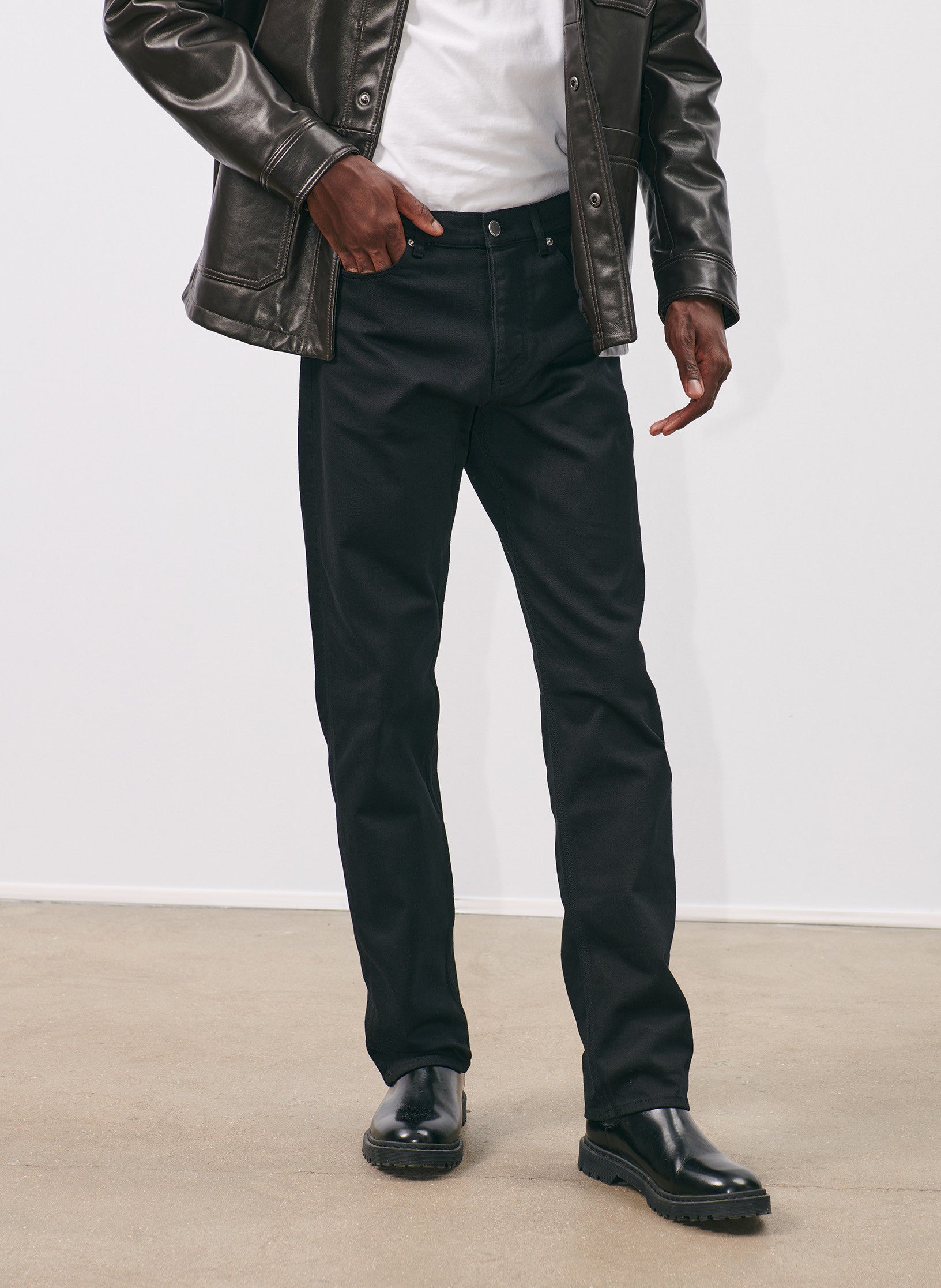 jean regular mick homme noir