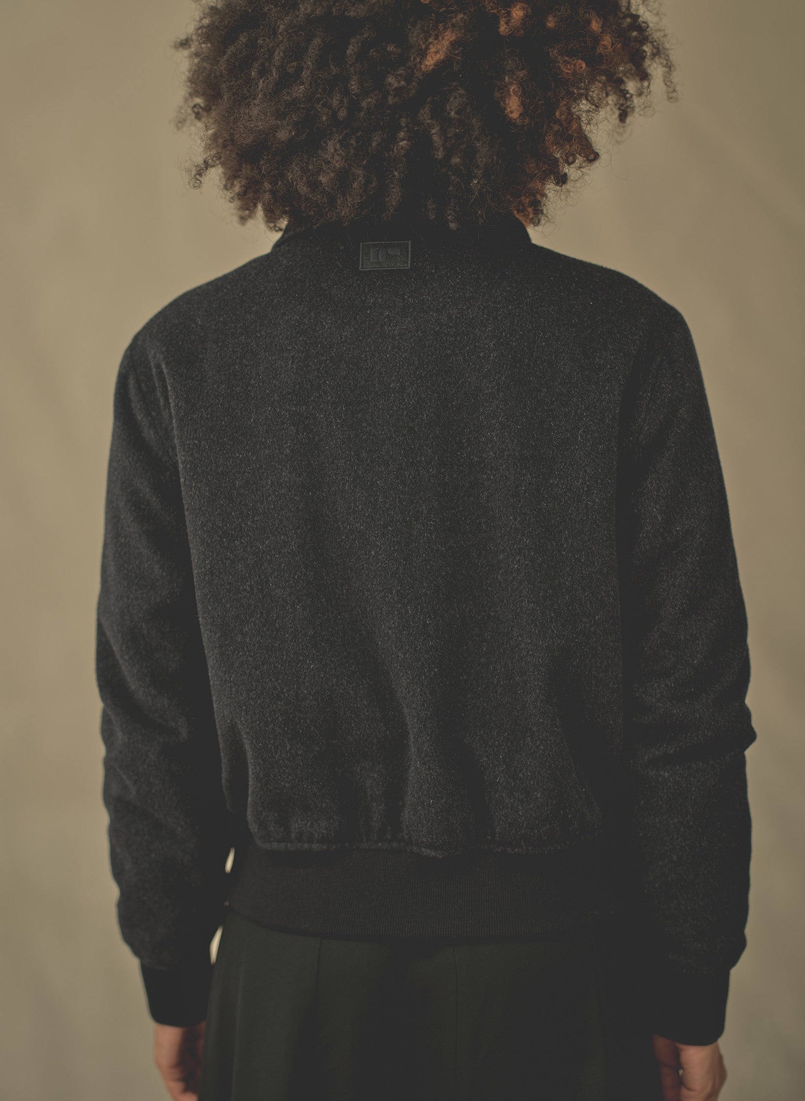 bombers drap de laine