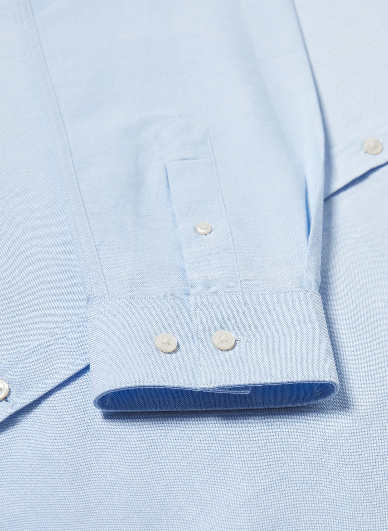 chemise col mao homme bleu