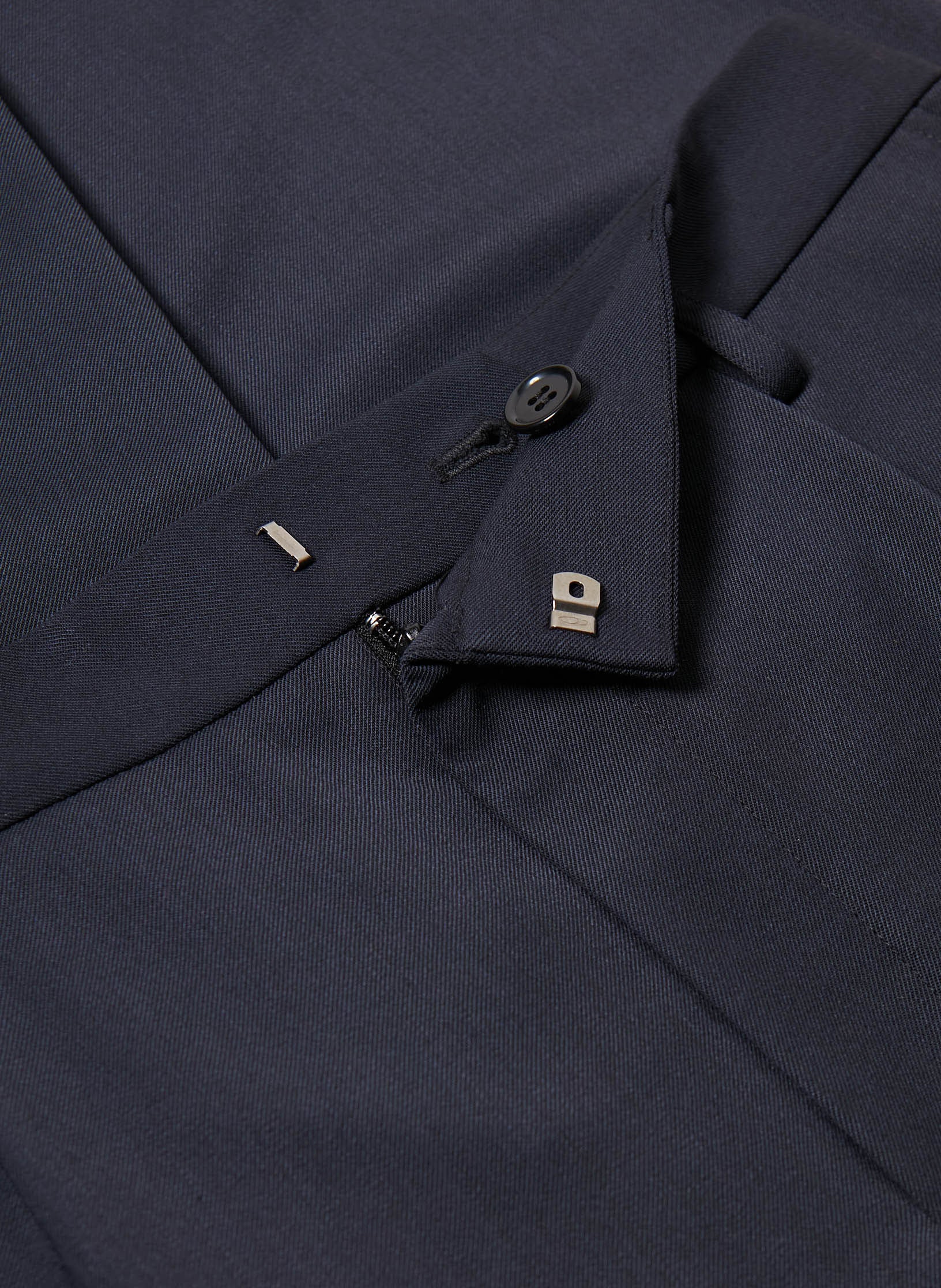 pantalon carotte bi stretch bleu homme