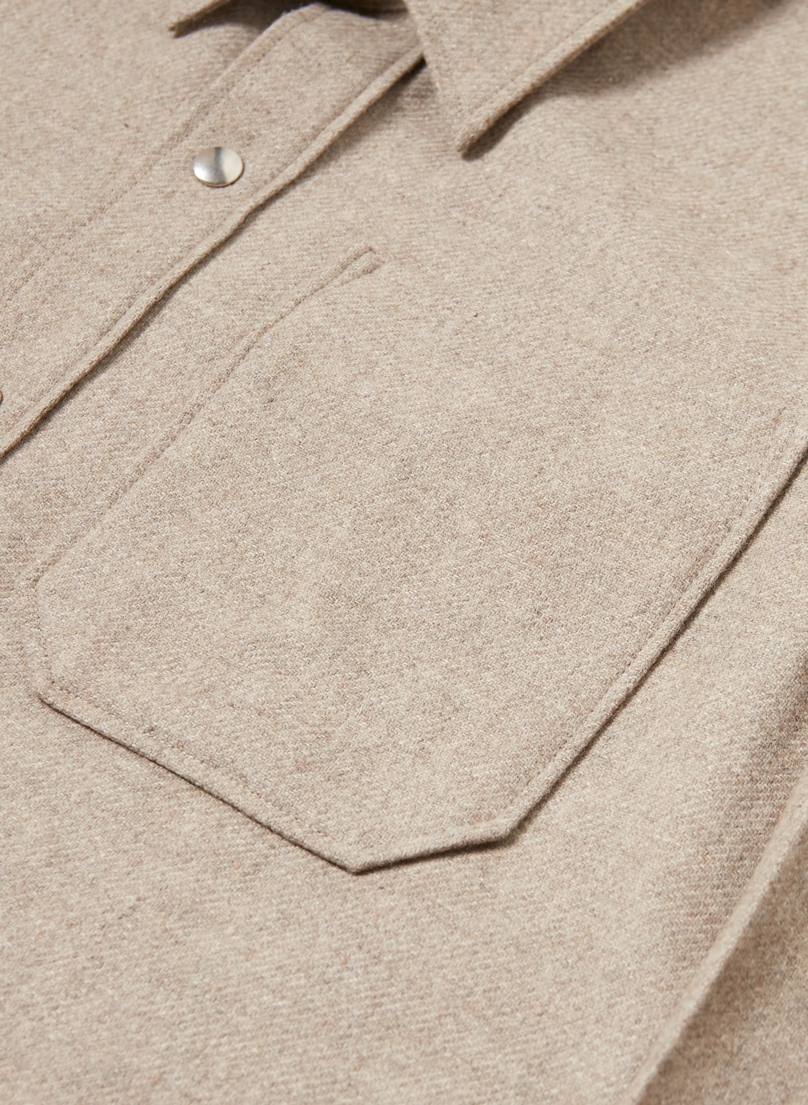 surchemise flanelle beige homme