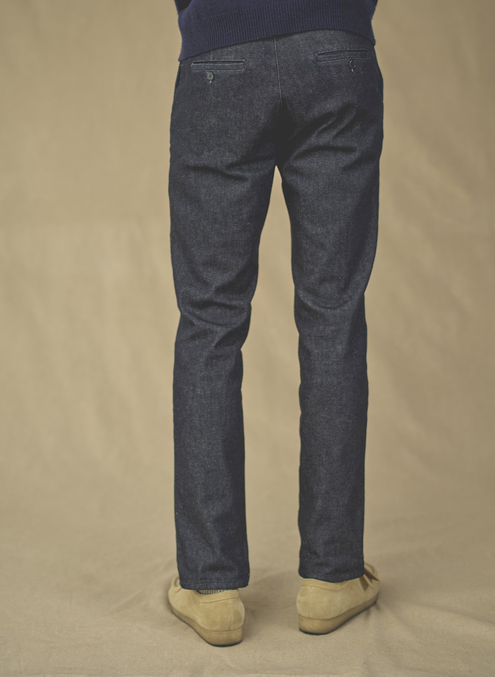 chino jean denim brut homme