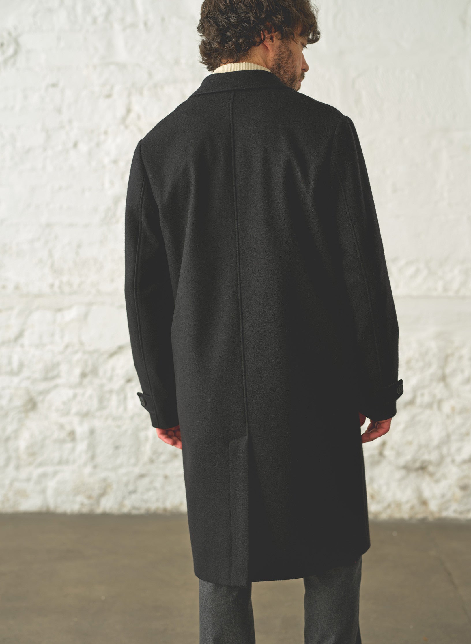 manteau pardessus laine