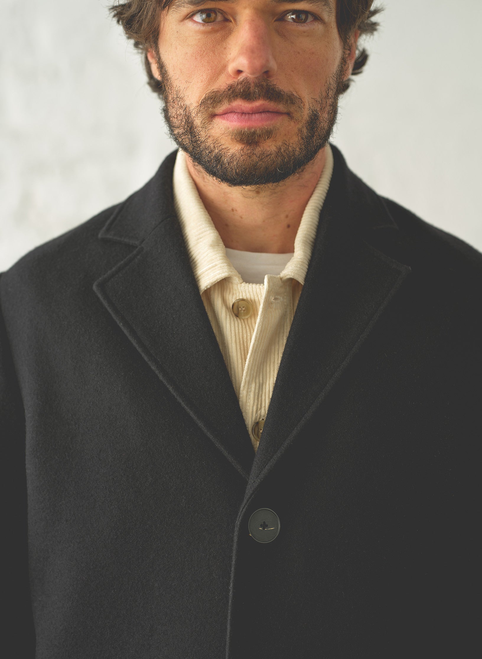 manteau pardessus laine