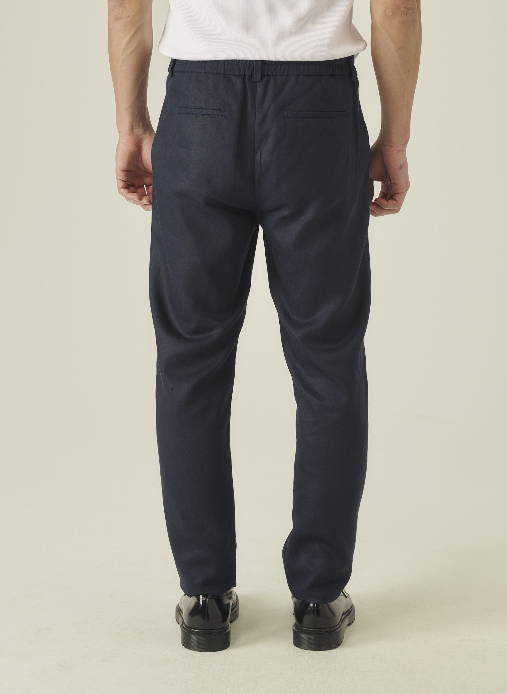 pantalon droit lin lyocell