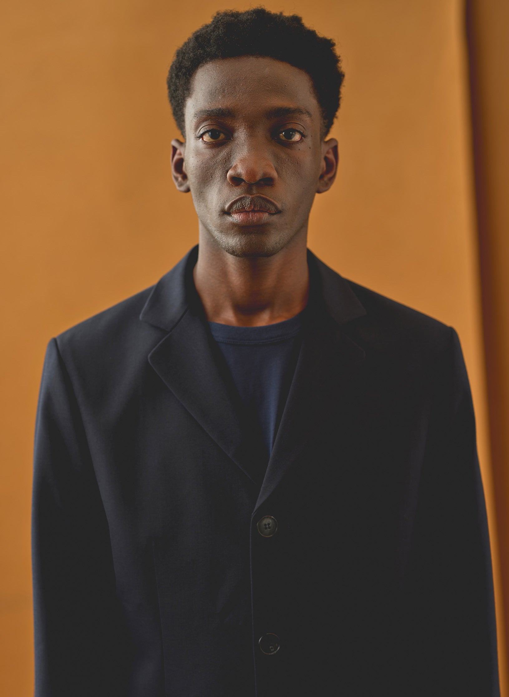 veste costume infroissable bleu homme