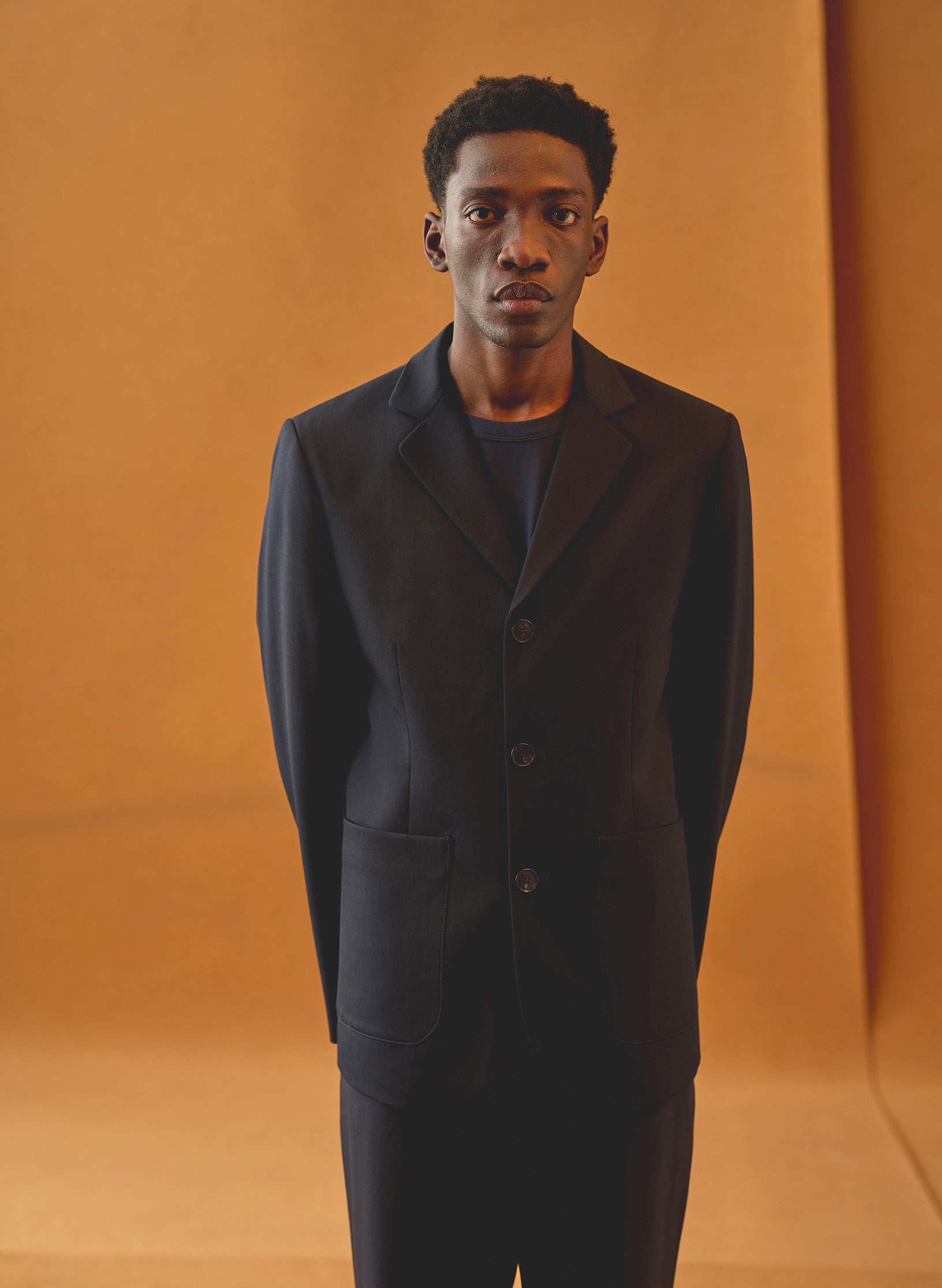 veste costume infroissable bleu homme