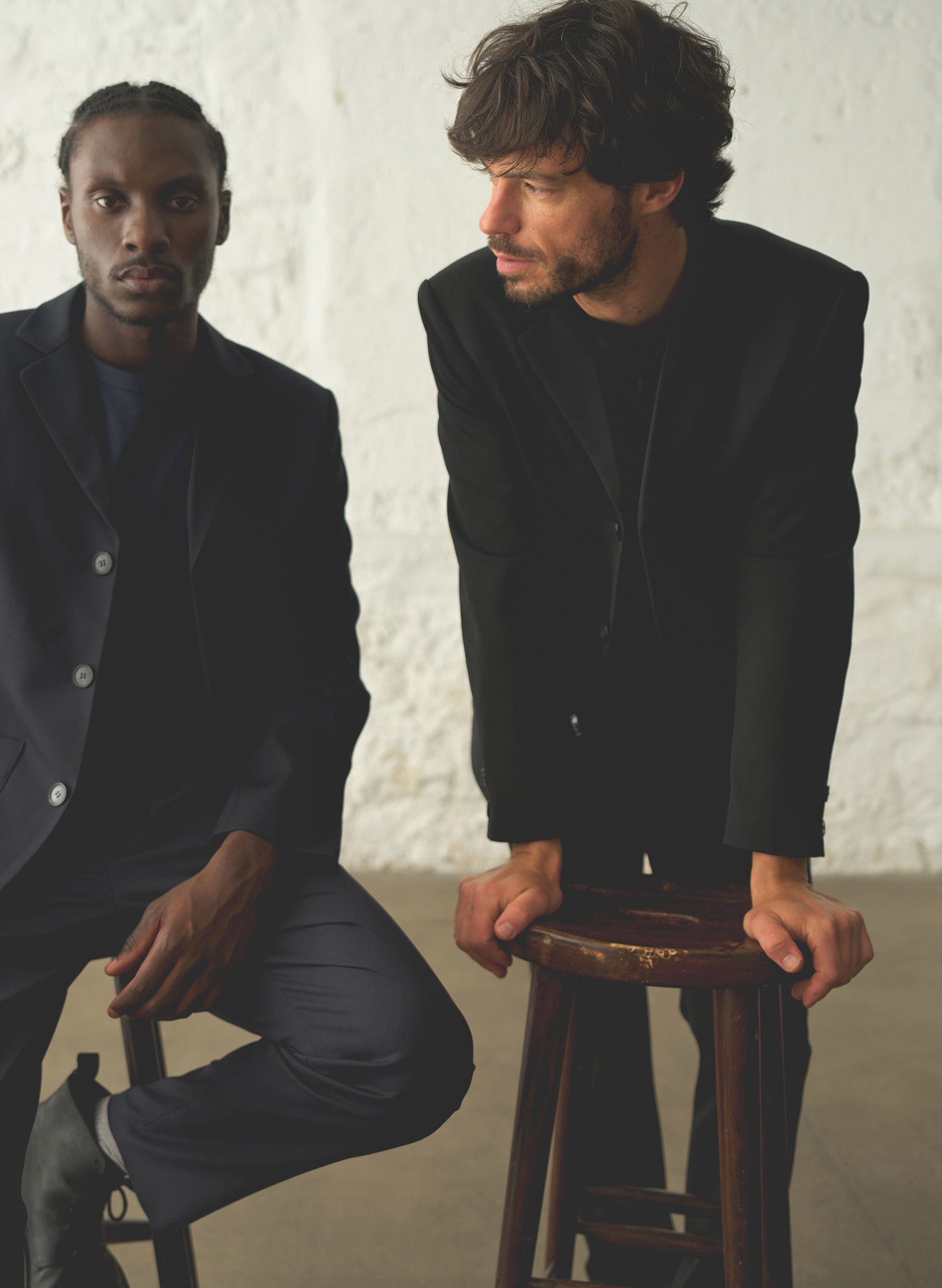 veste costume infroissable noir homme