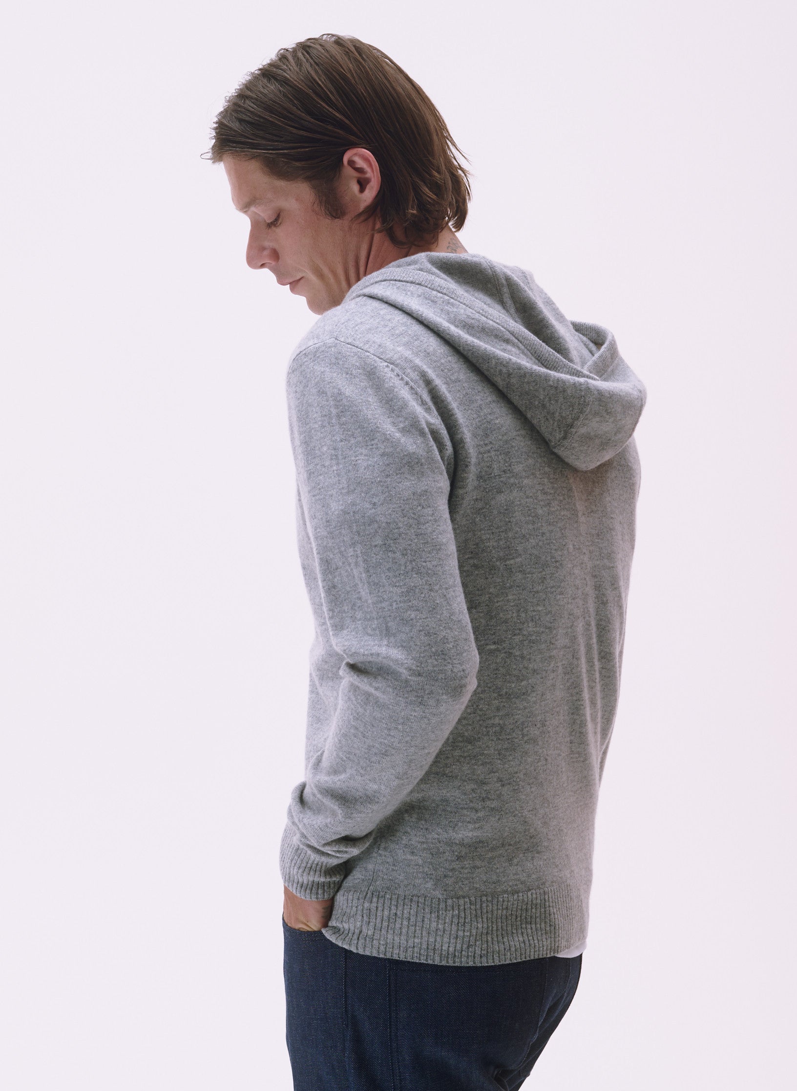 Gilet Capuche Cashemere