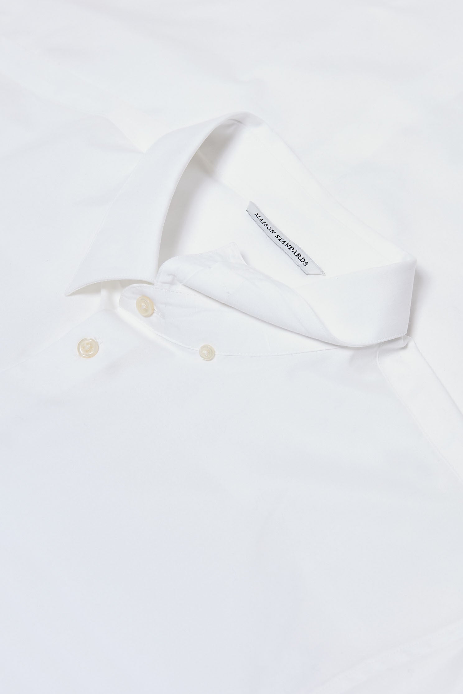 chemise semi ajustee popeline blanc homme