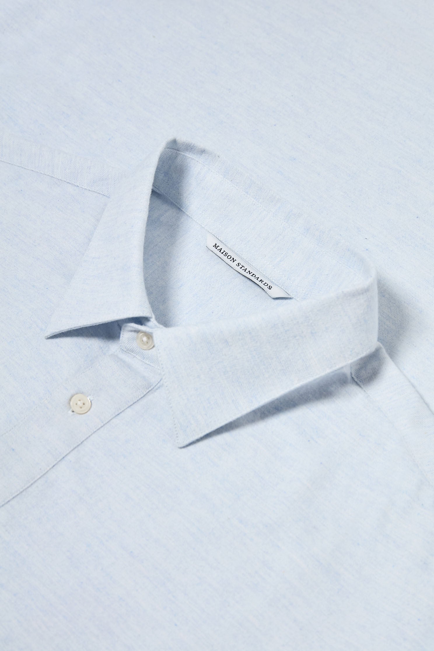 chemise flanelle oversized unisexe homme femme coton bleu