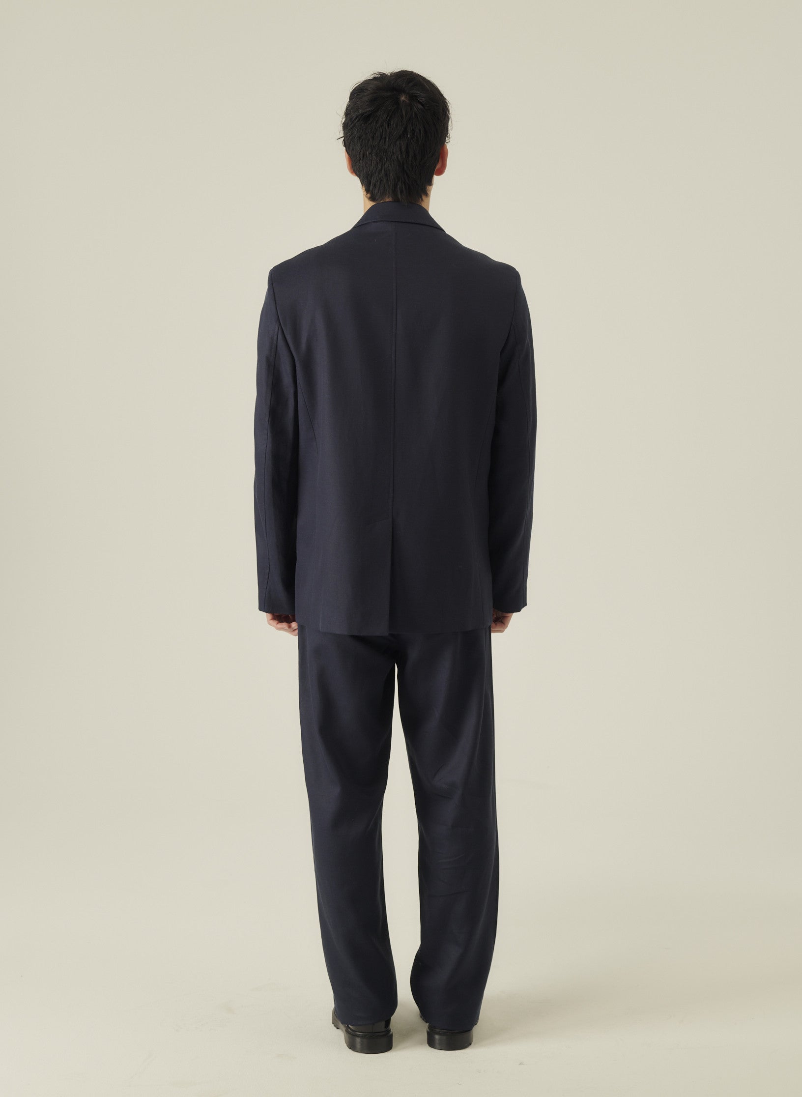 veste croisee lin lyocell bleu homme femme ukraine