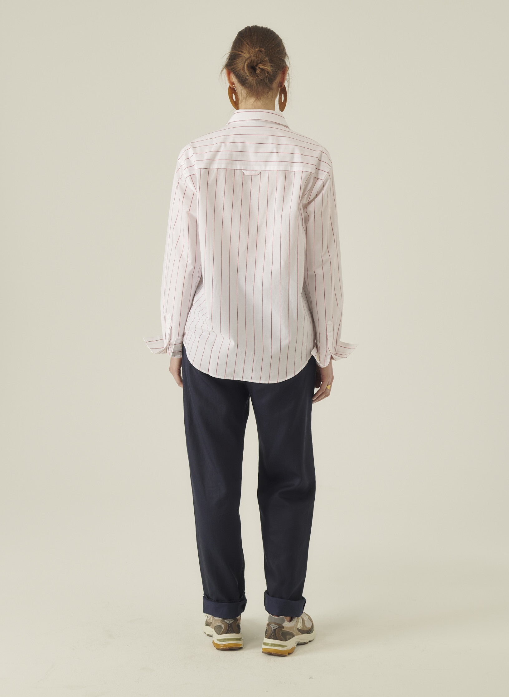 Chemise Loose Rayée