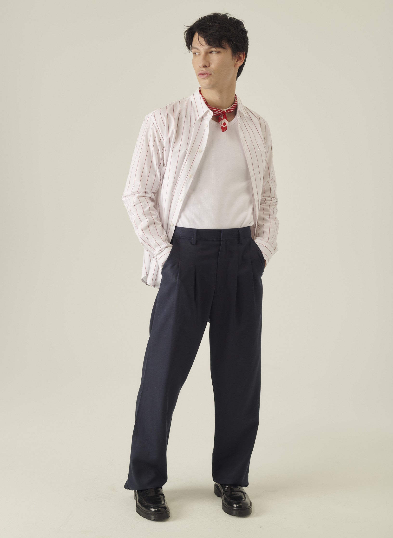 Chemise Loose Rayée