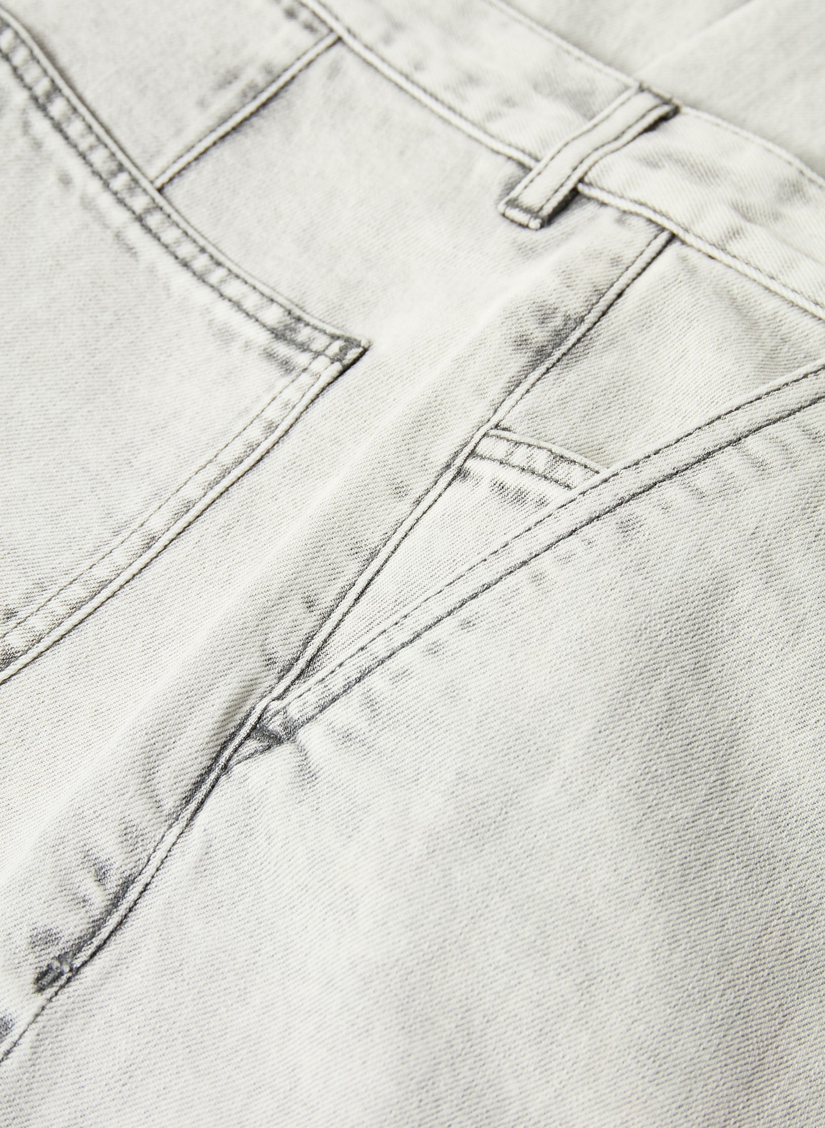 jean cadix relaxed denim gris homme femme unisexe