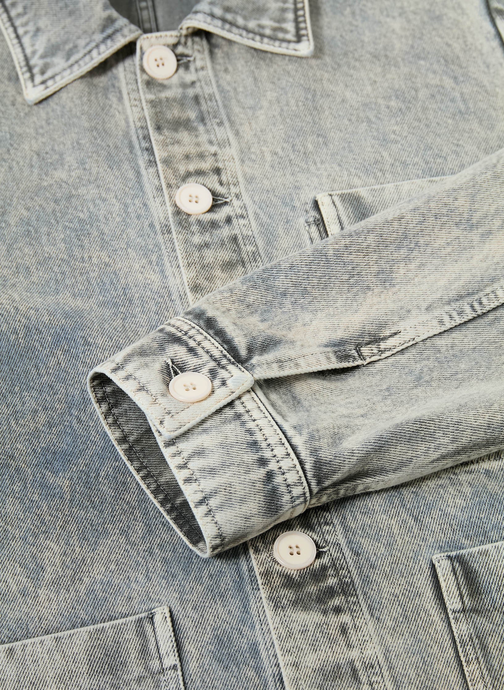 veste peintre denim belave homme femme unisexe