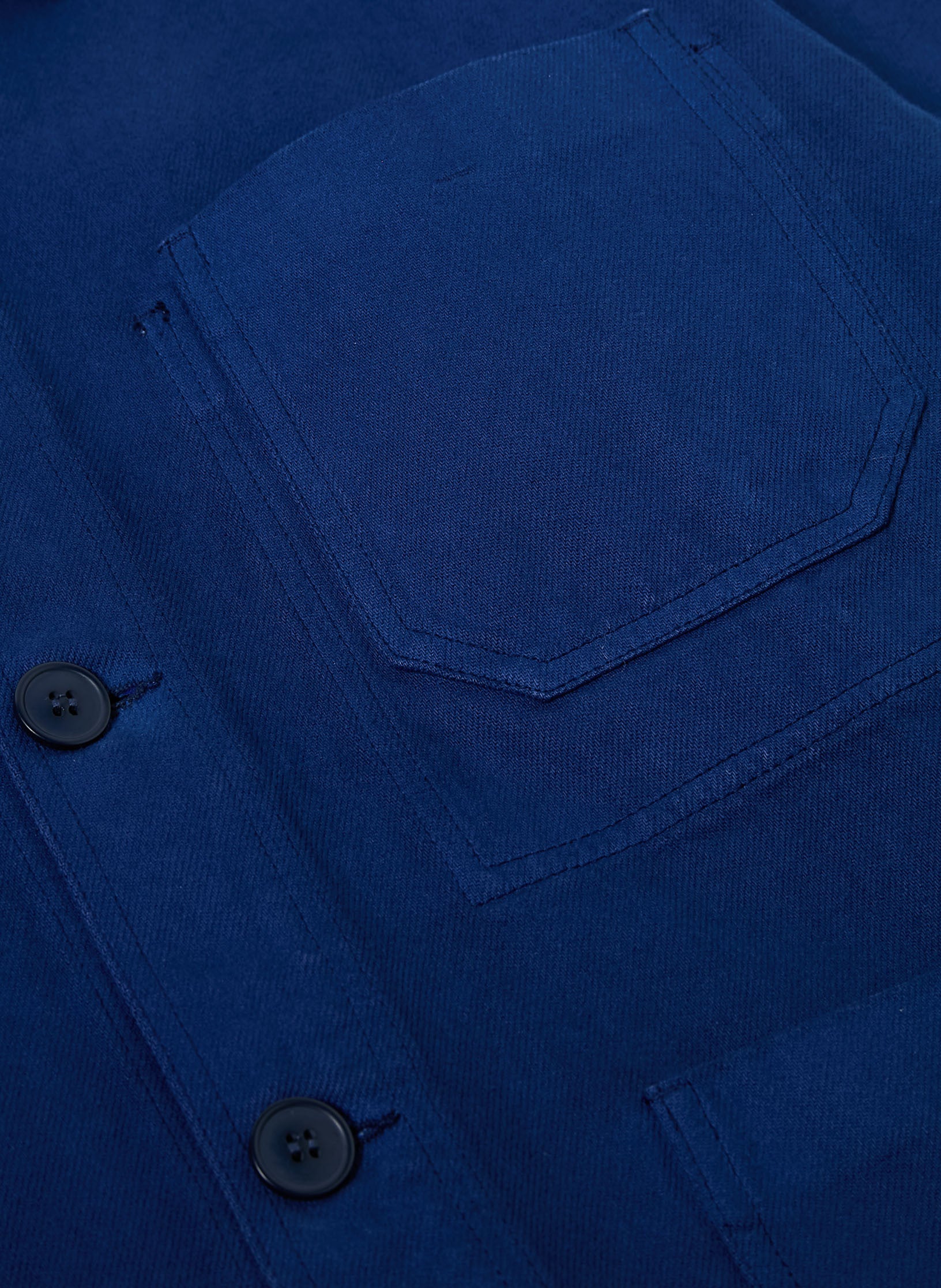 veste peintre bleu indogo homme femme unisexe