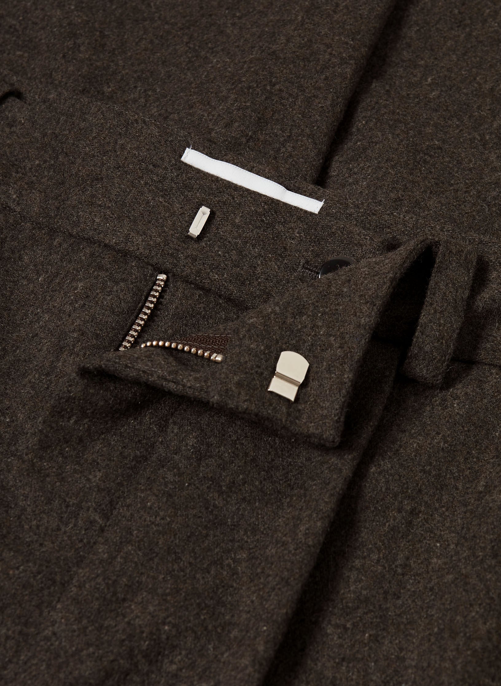 pantalon pince flanelle