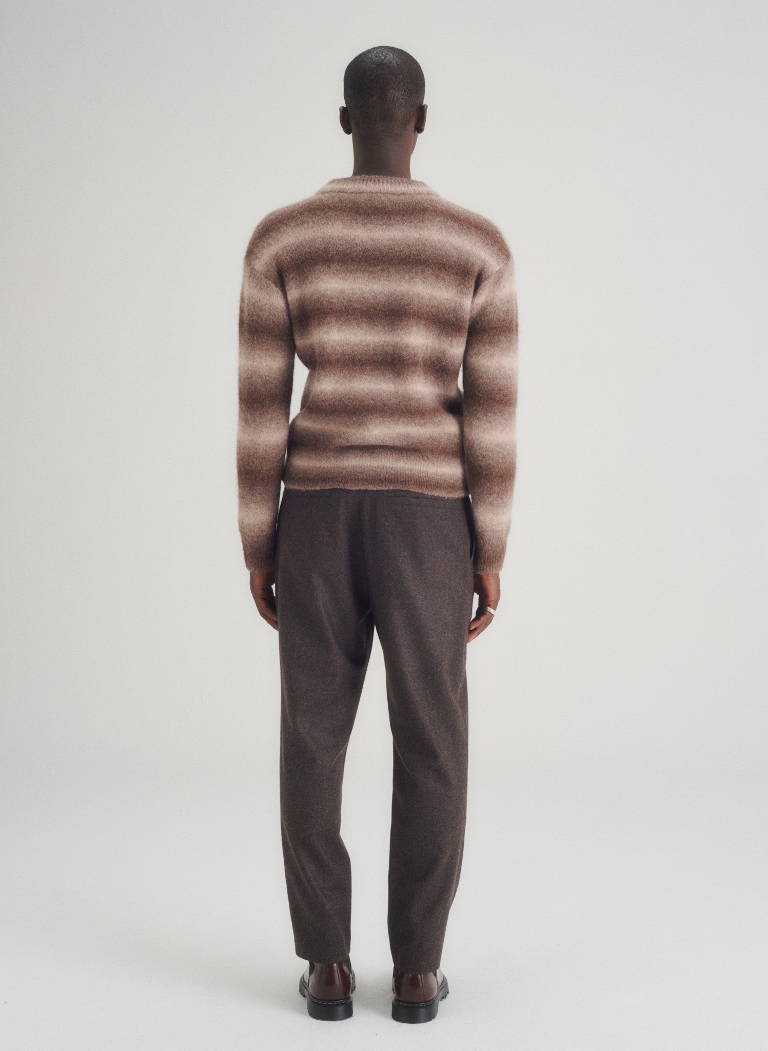 pantalon pince flanelle