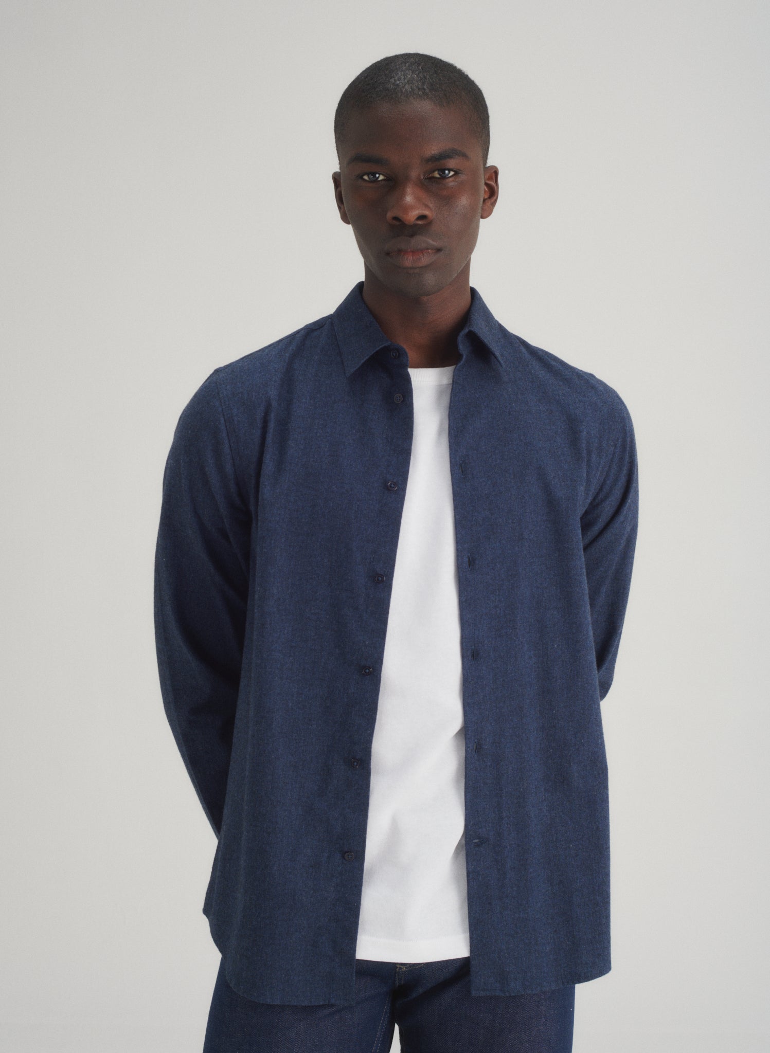 chemise ajustee flanelle