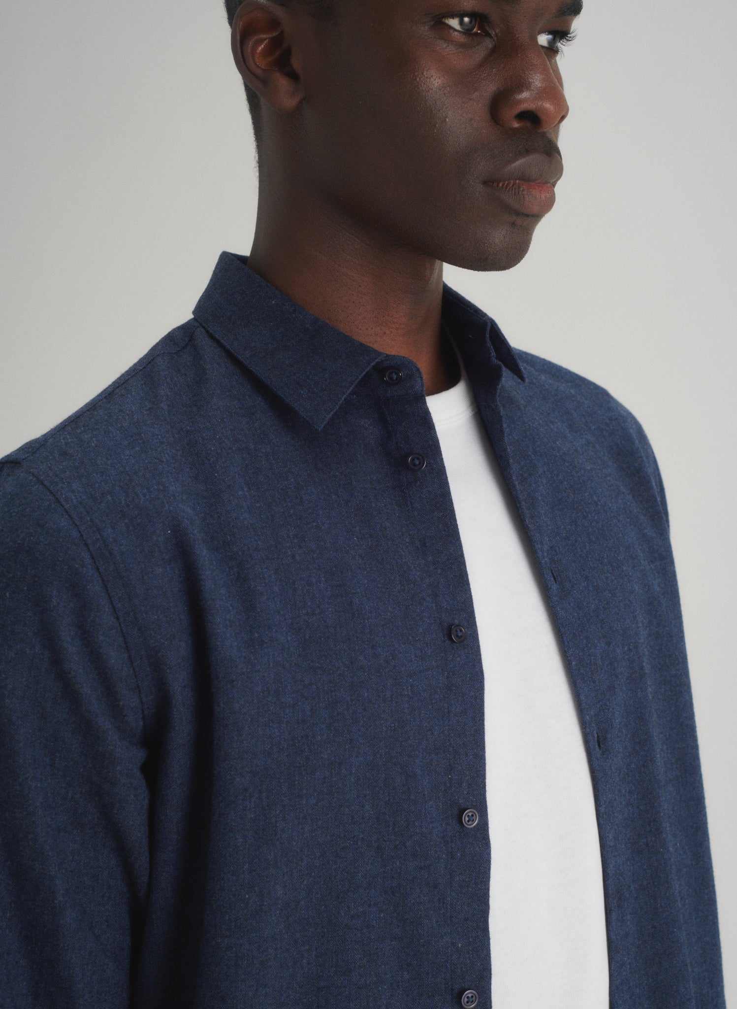 chemise ajustee flanelle