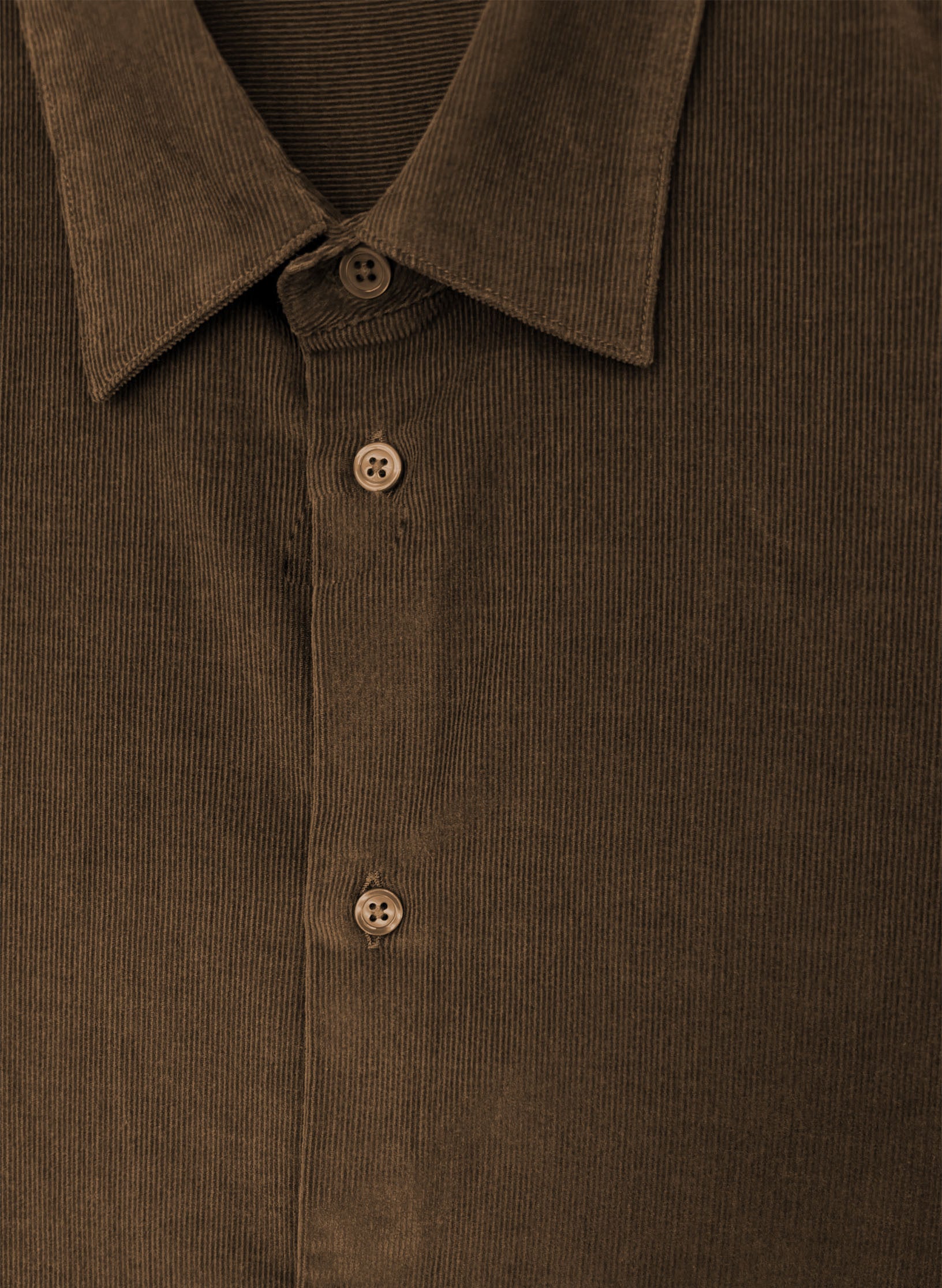 chemise loose velours