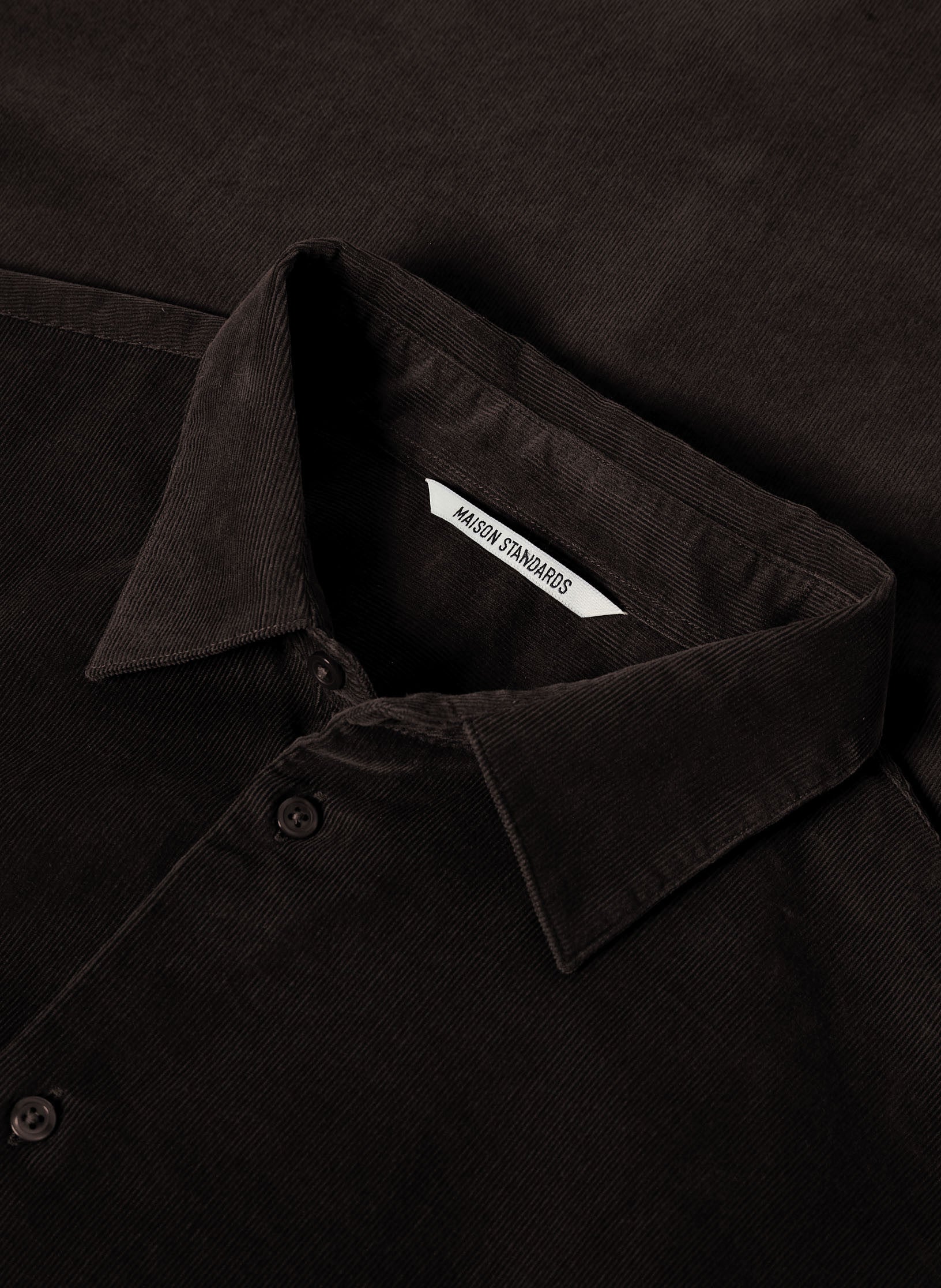 chemise loose velours 1