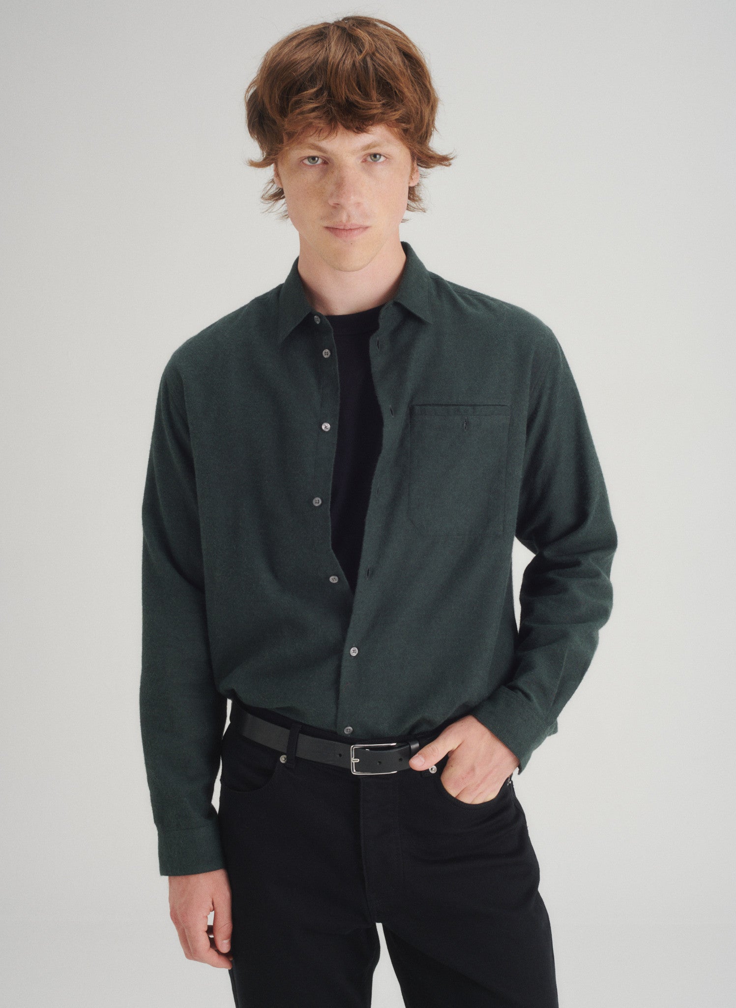 chemise flanelle poche