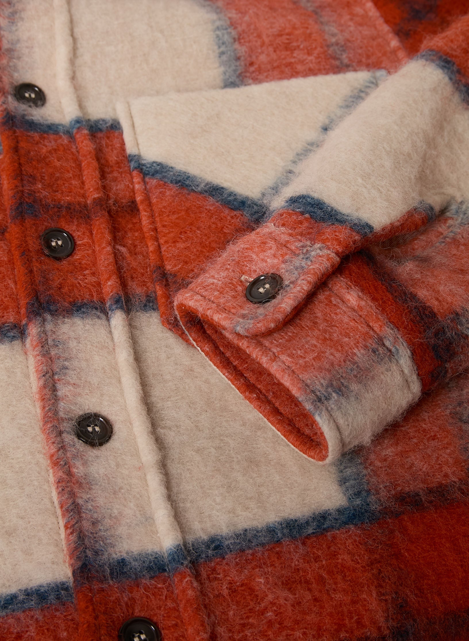 surchemise laine carreaux