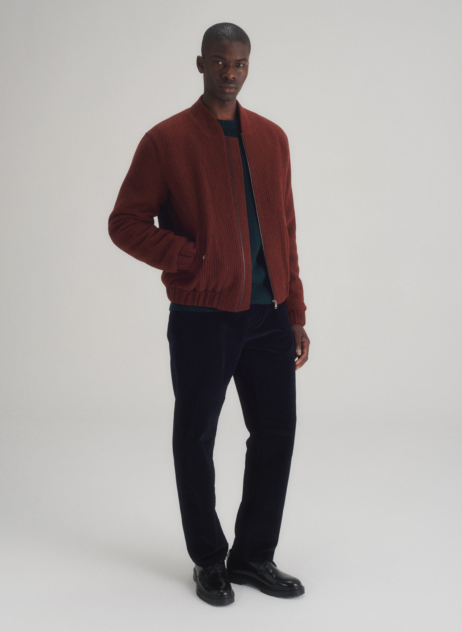 Pantalon Loose Velours