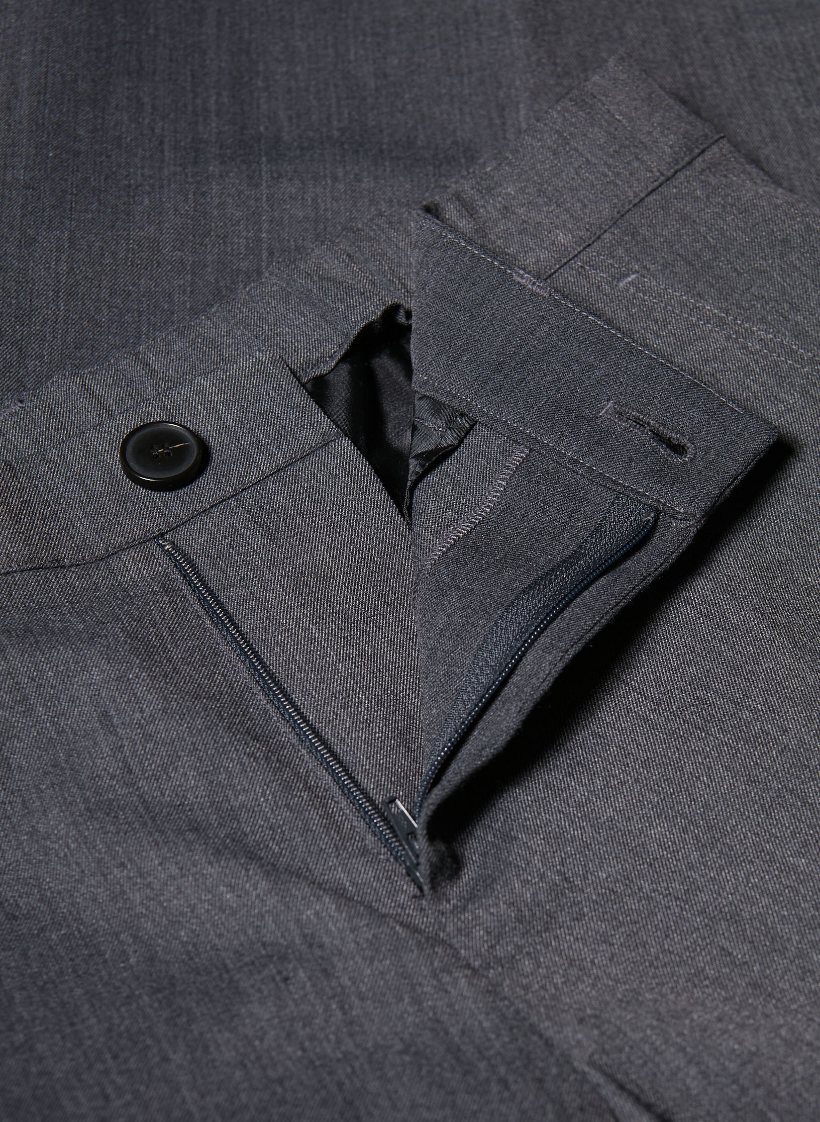 pantalon bi stretch gris homme