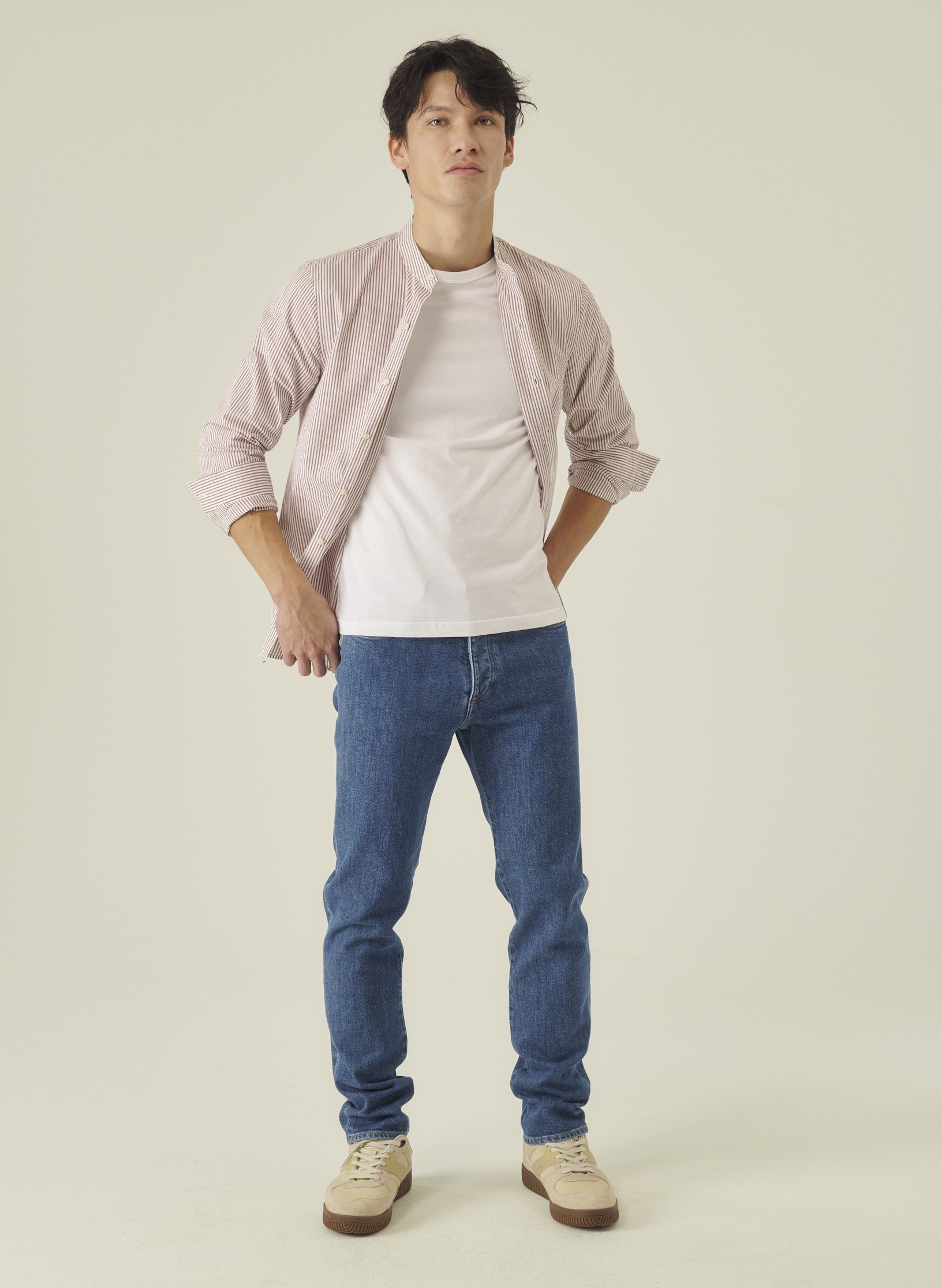 tee shirt coton organique blanc homme