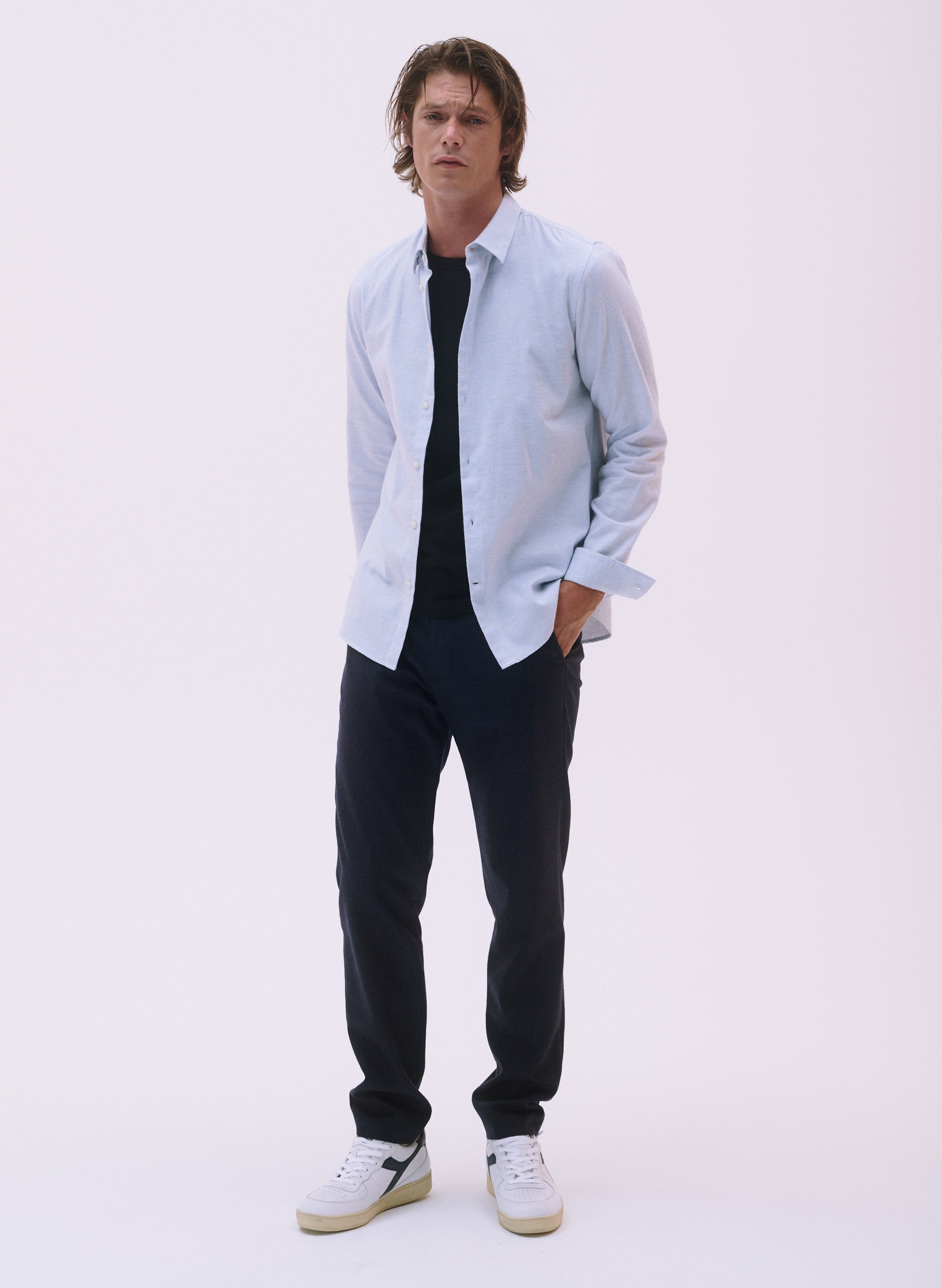 tee shirt coton organique homme noir manche courte