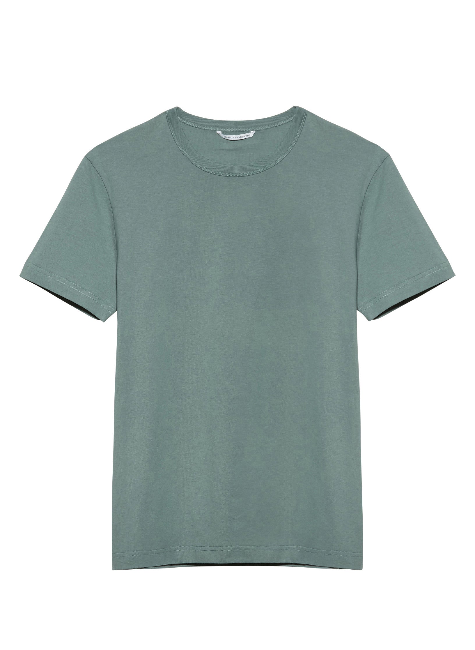 tee shirt coton organique vert homme