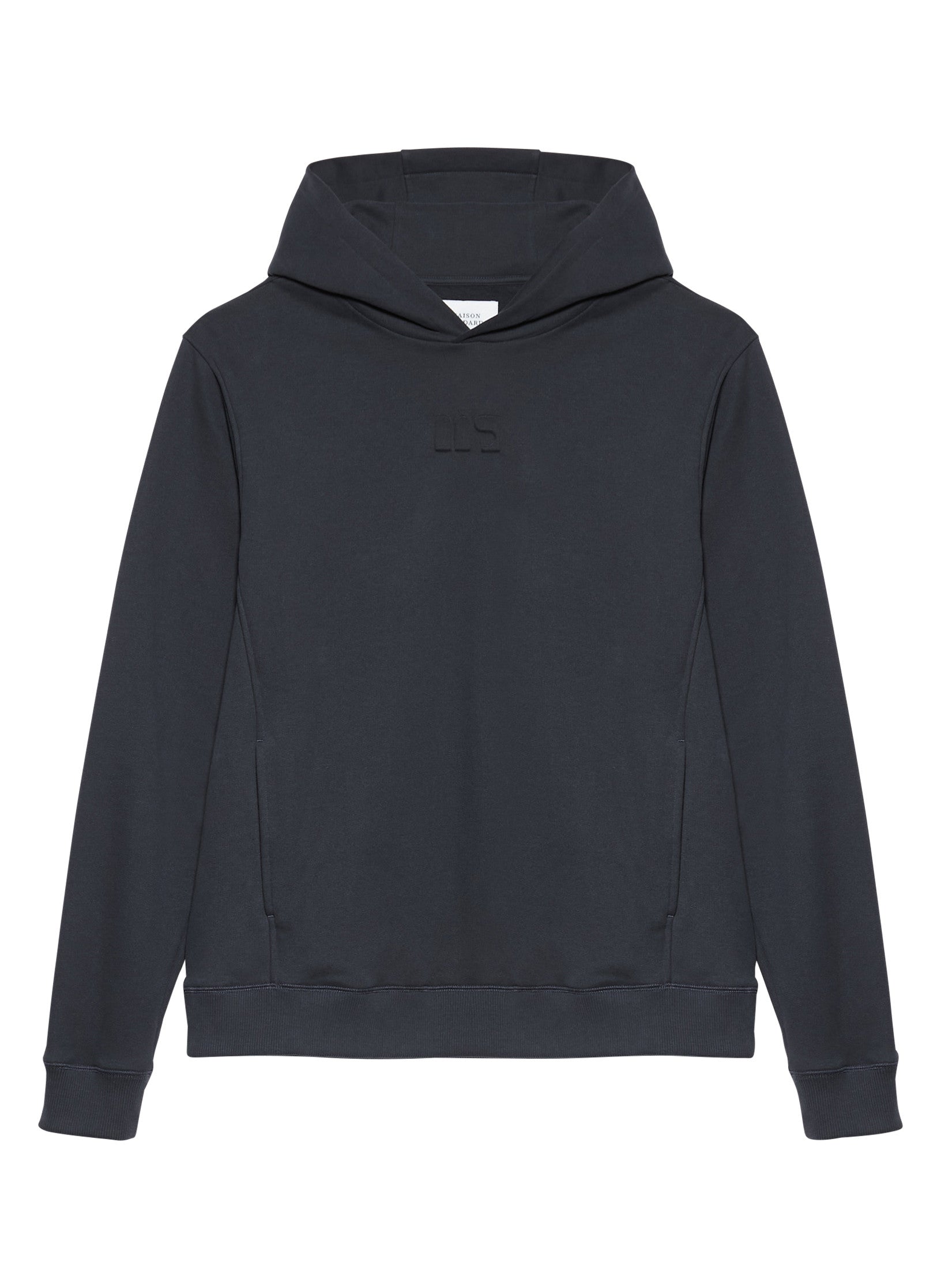 hoodie homme bleu coton organique
