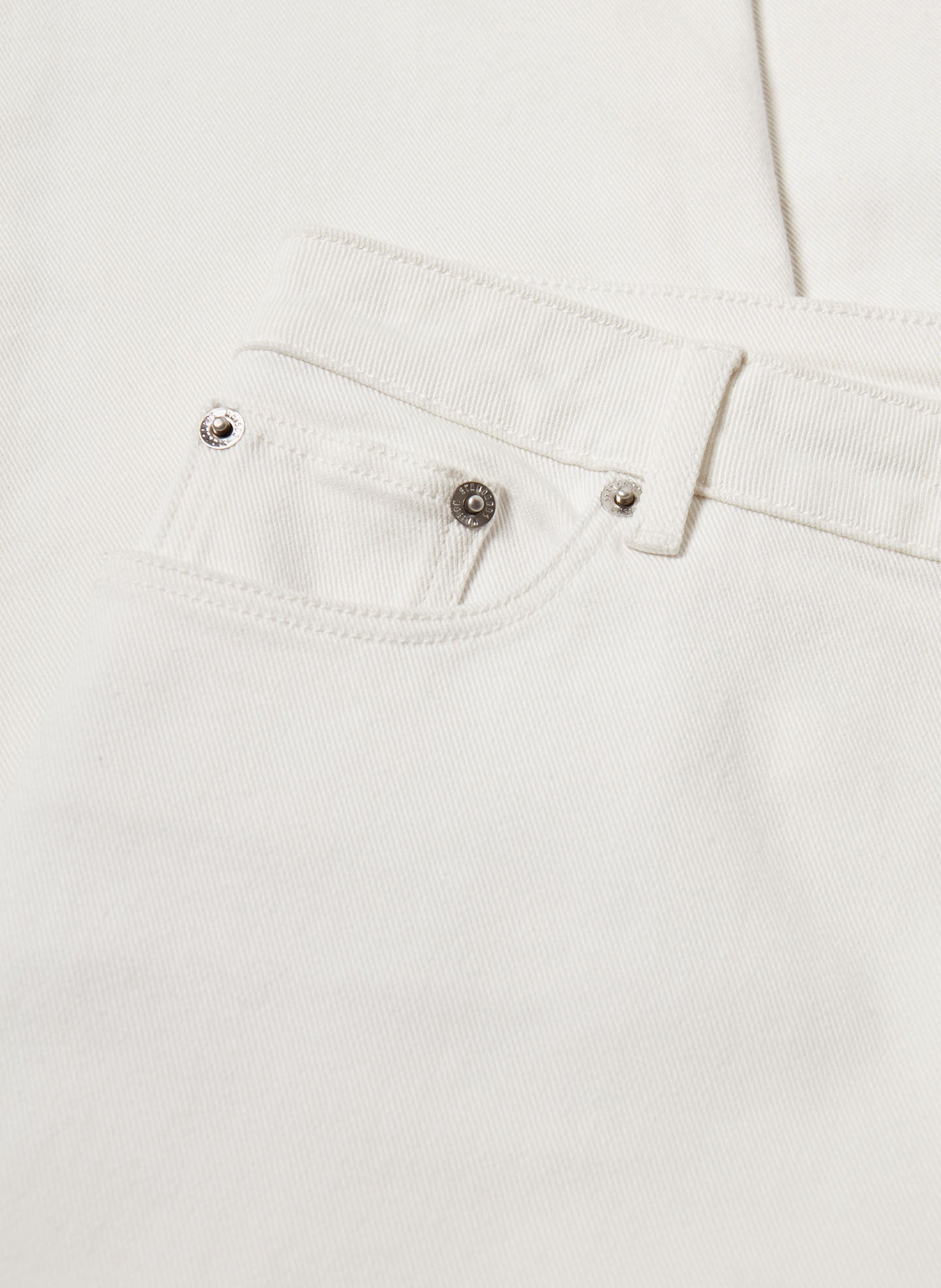 jean mom taille haute blanc femme