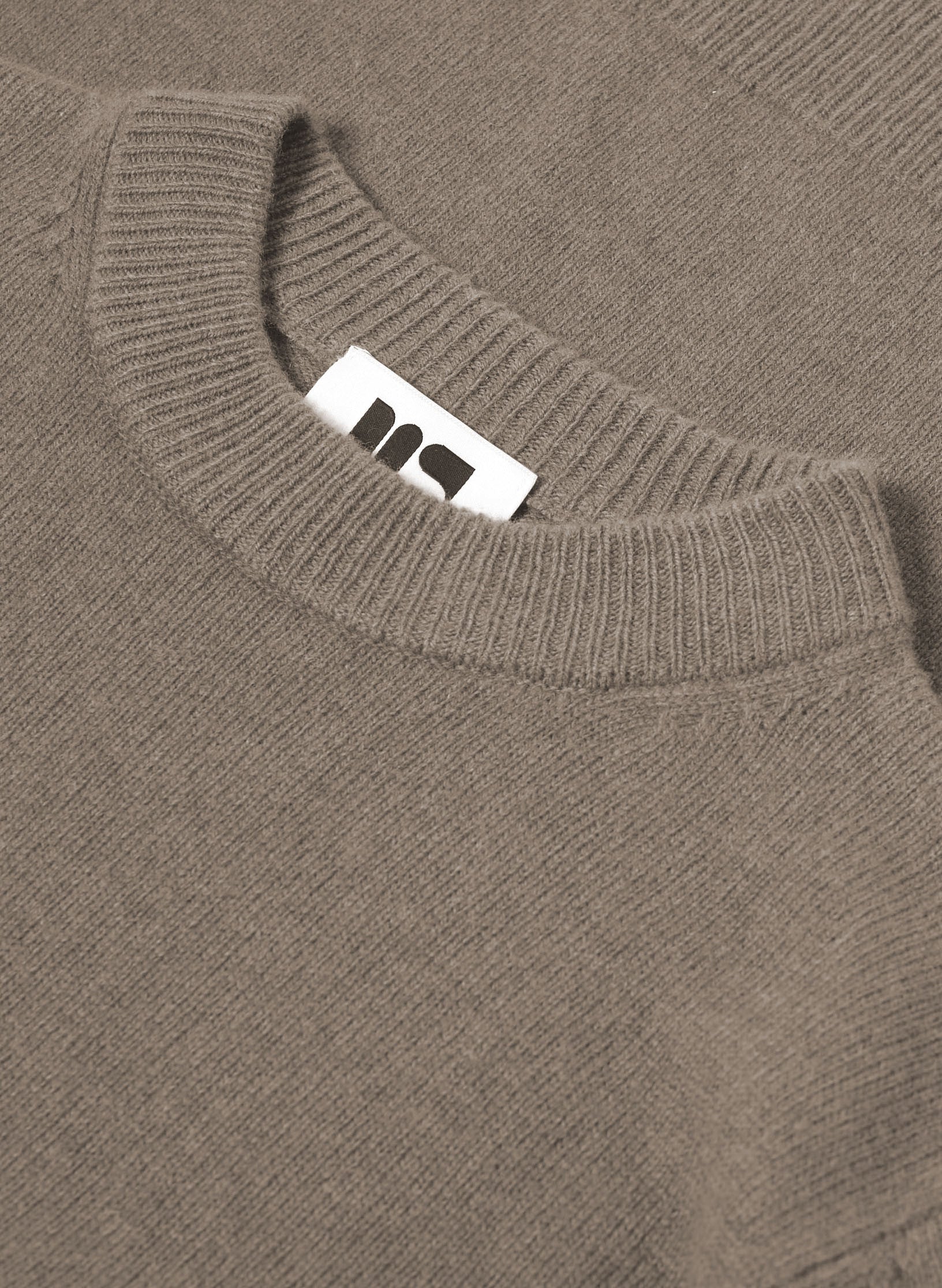 pull rdc 100 laine beige homme