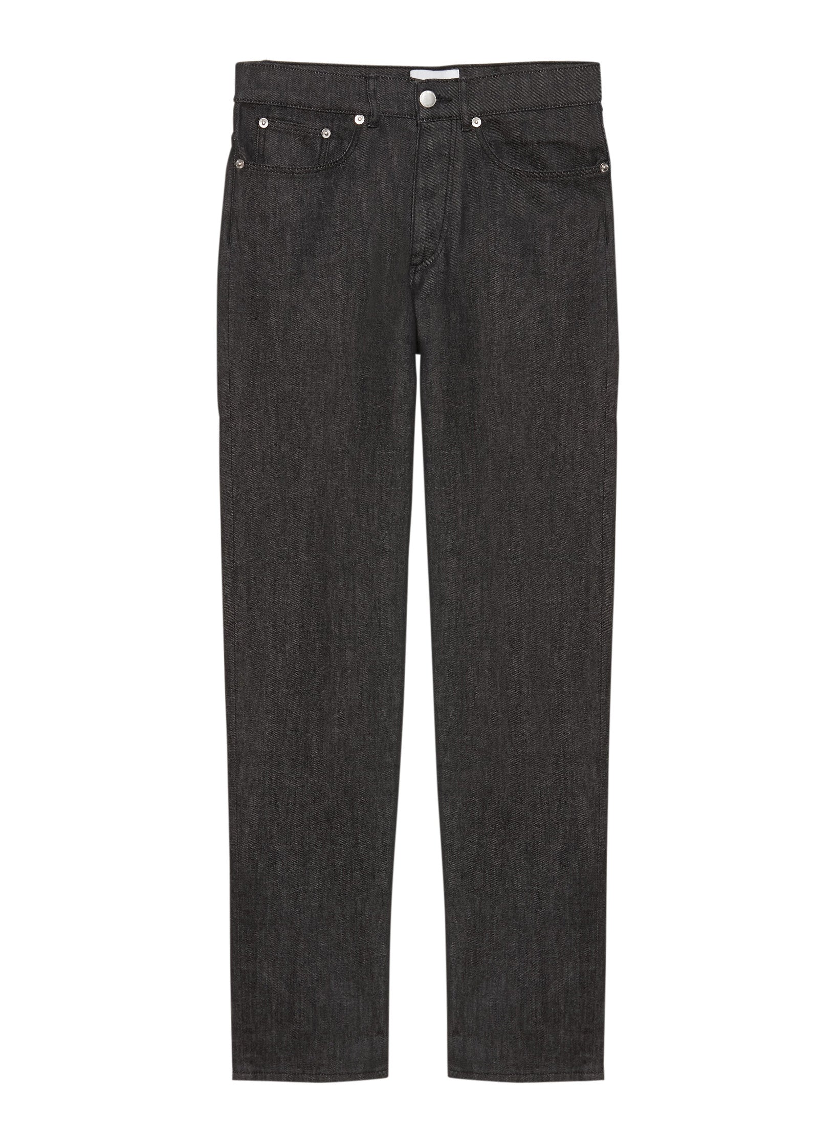 jean slim elvis homme noir delave