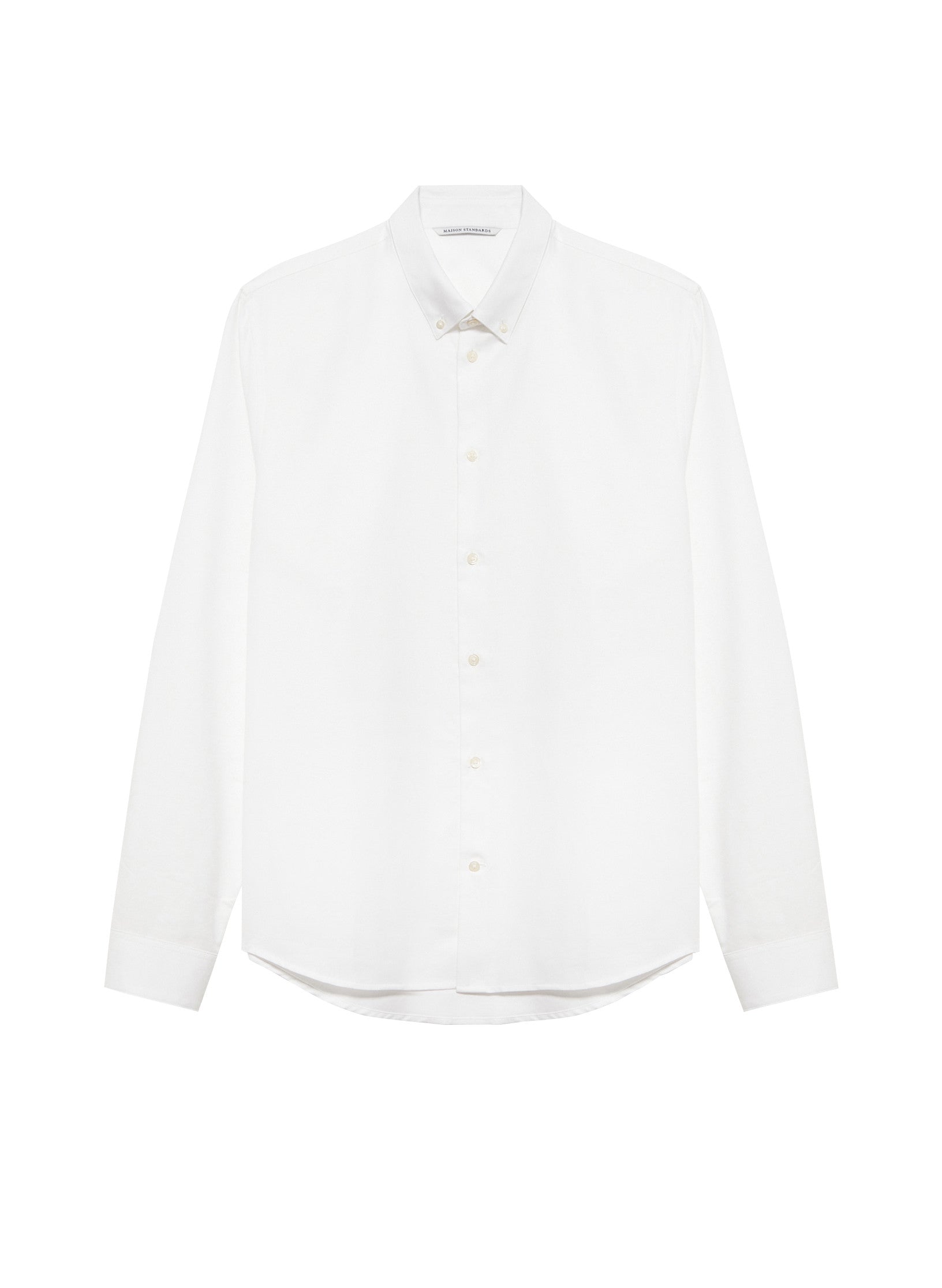 chemise oxford ajustee blanche homme easycare