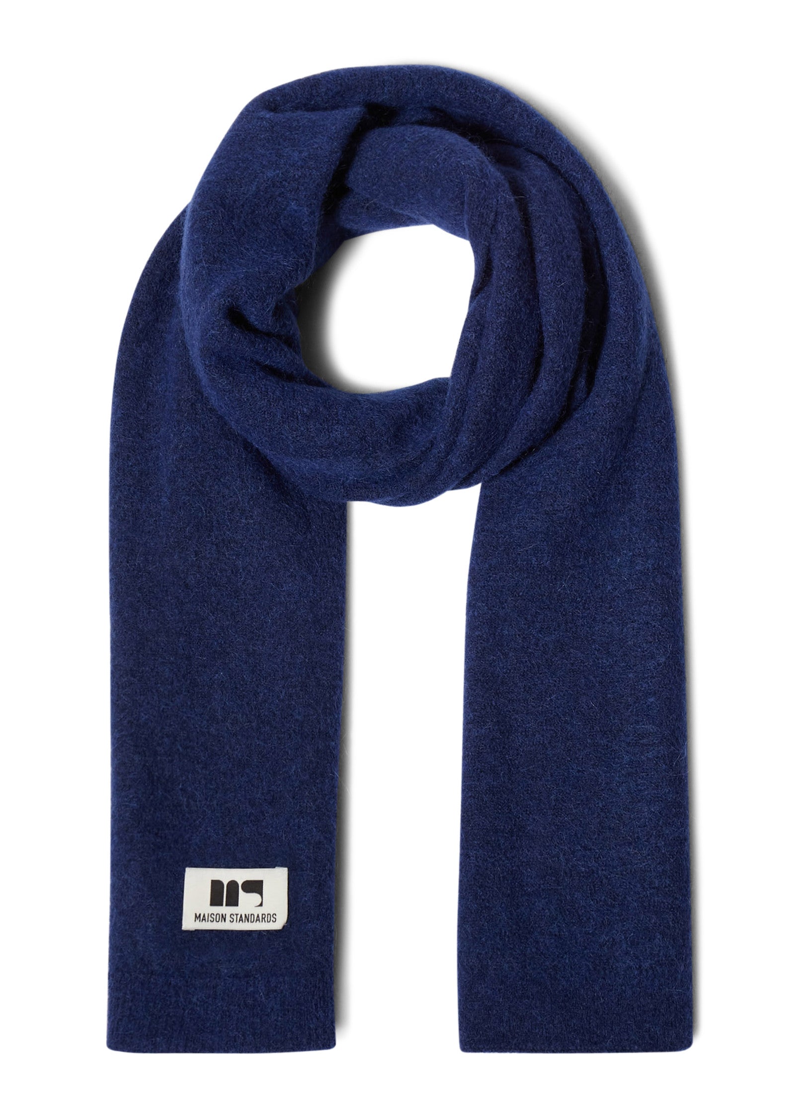 grande echarpe fils mousseux