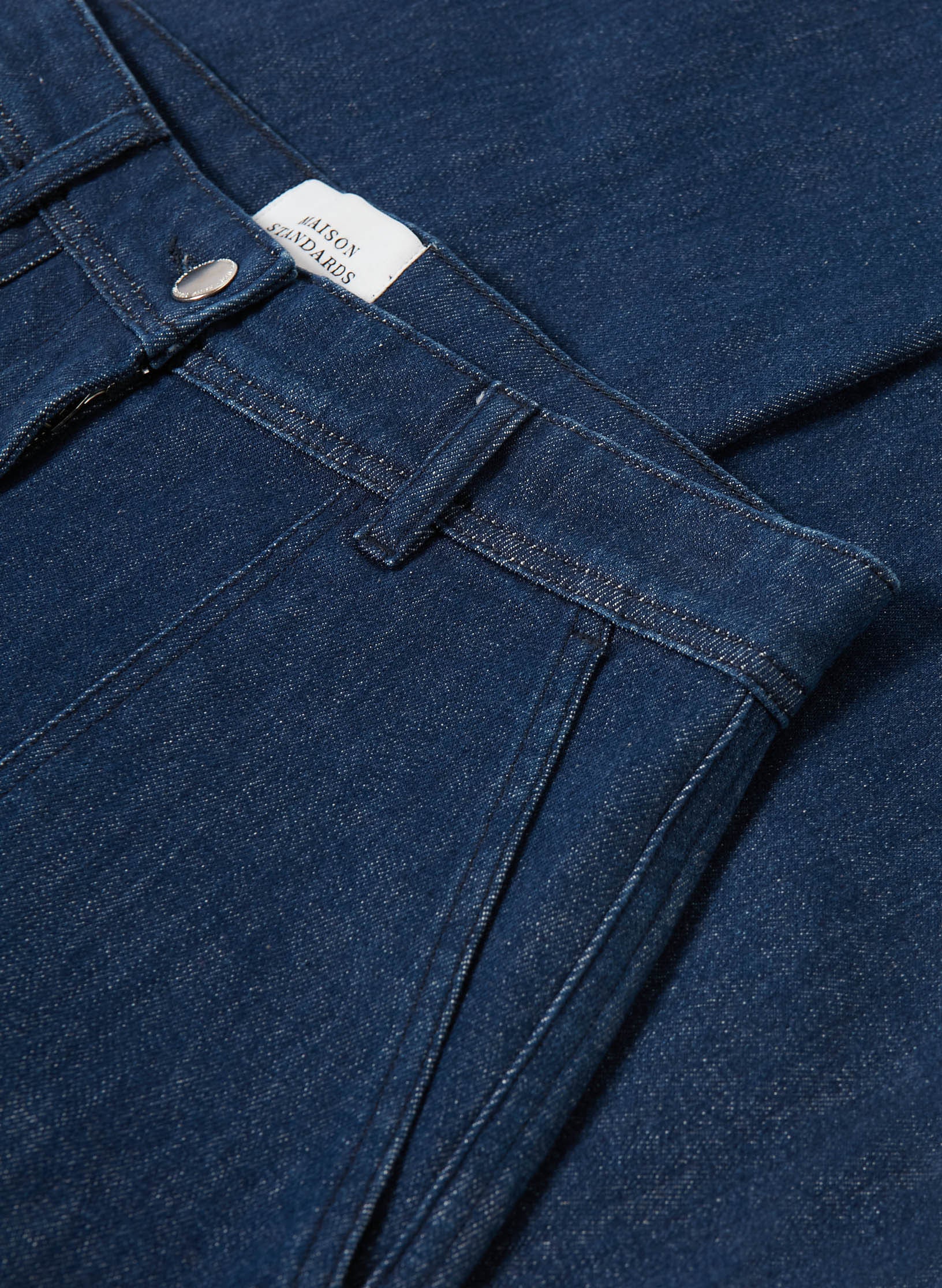 pantalon worker denim brut femme