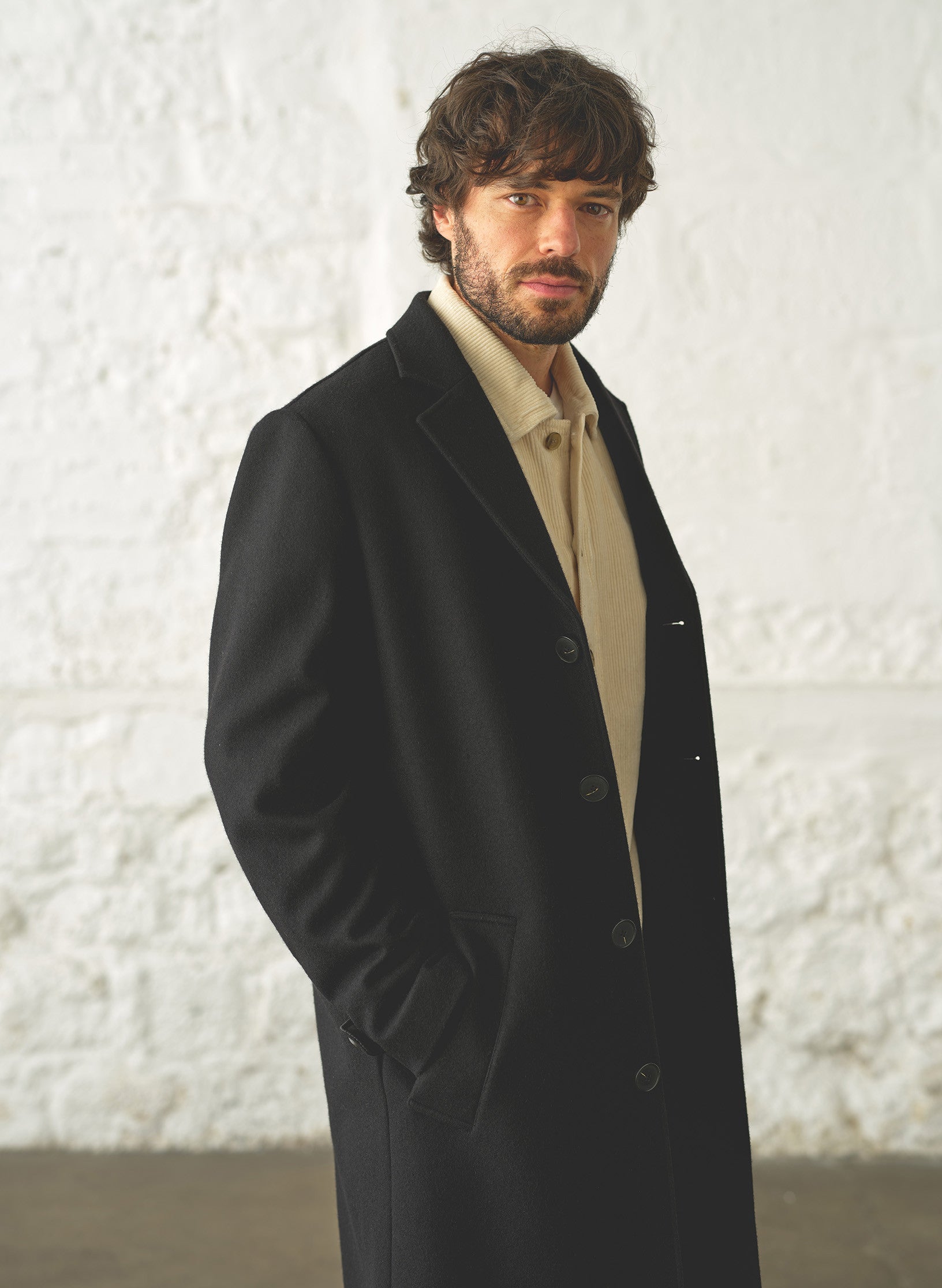 manteau pardessus laine