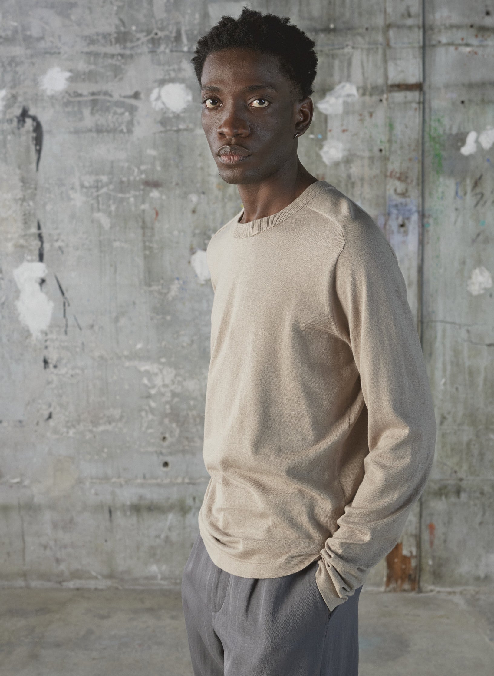 pull coton fine jauge