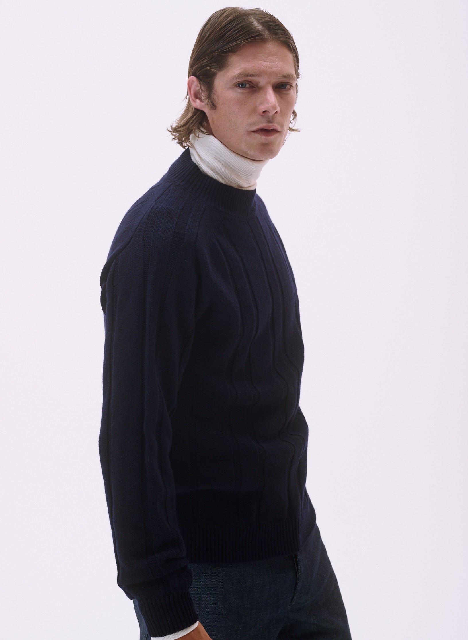 pull col montant homme femme unisexe