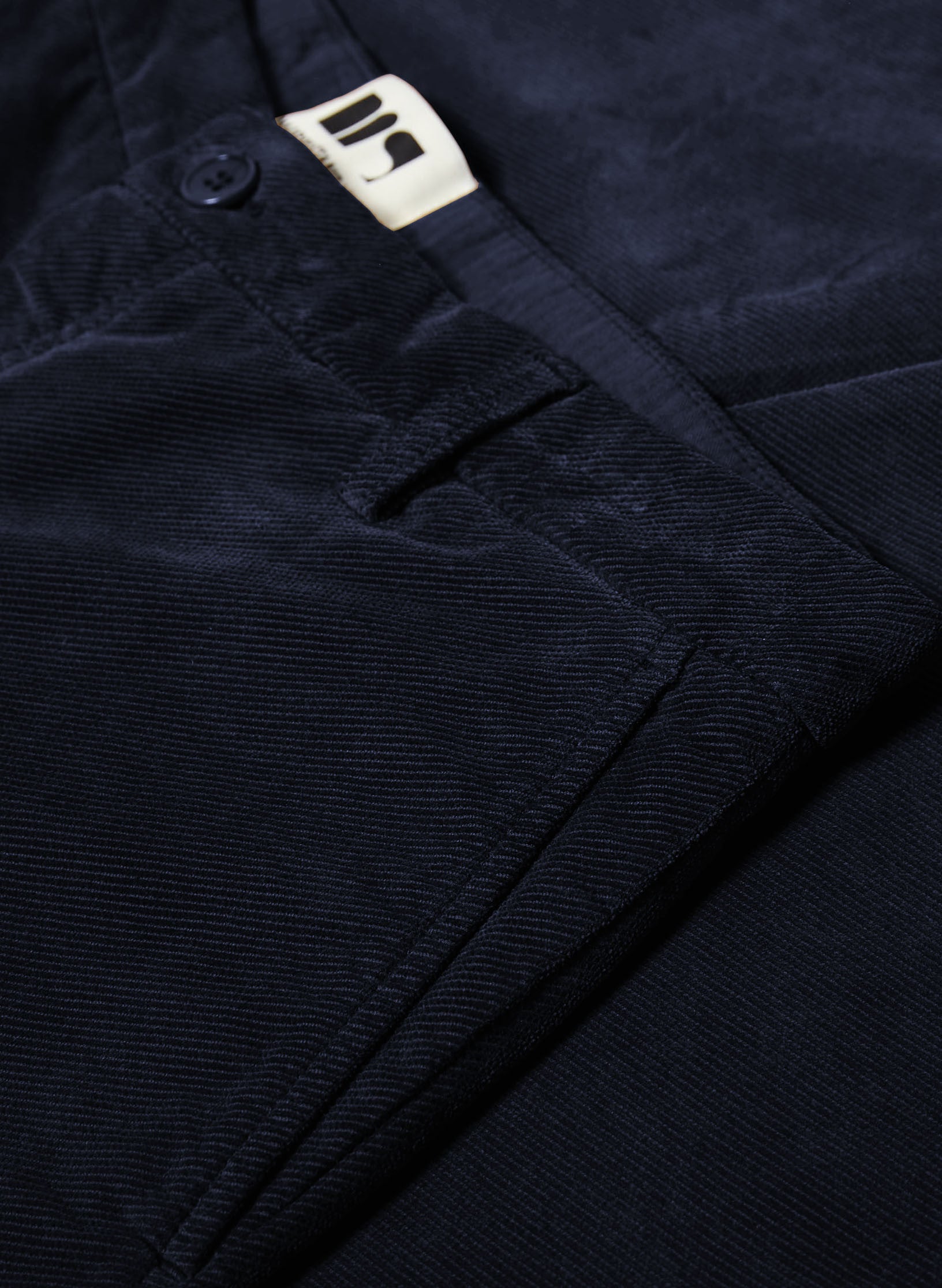 pantalon large velours homme femme unisexe bleu