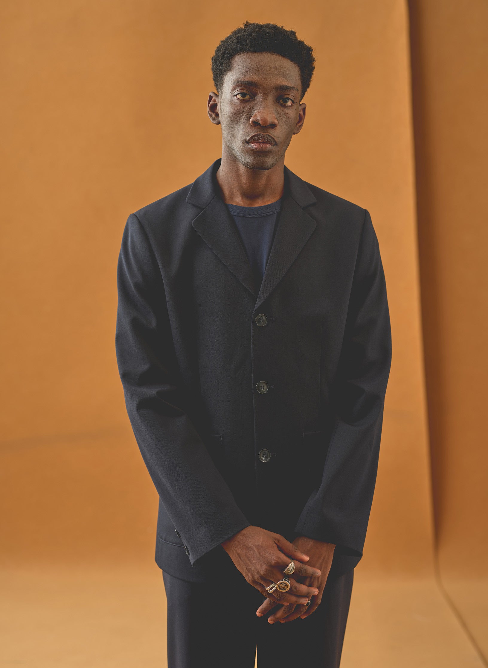 veste costume infroissable bleu homme