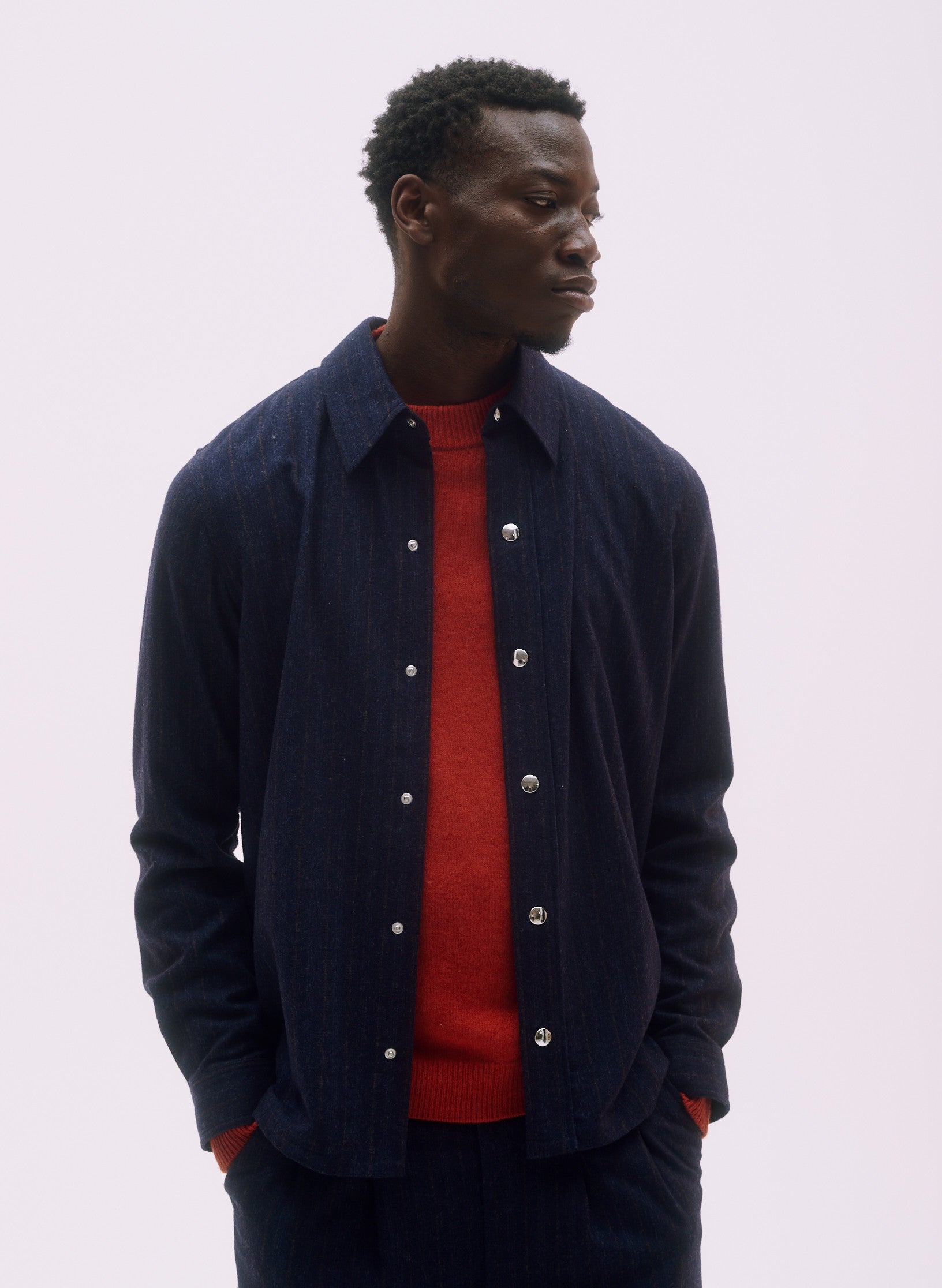 pull rdc laine orange homme femme unisexe